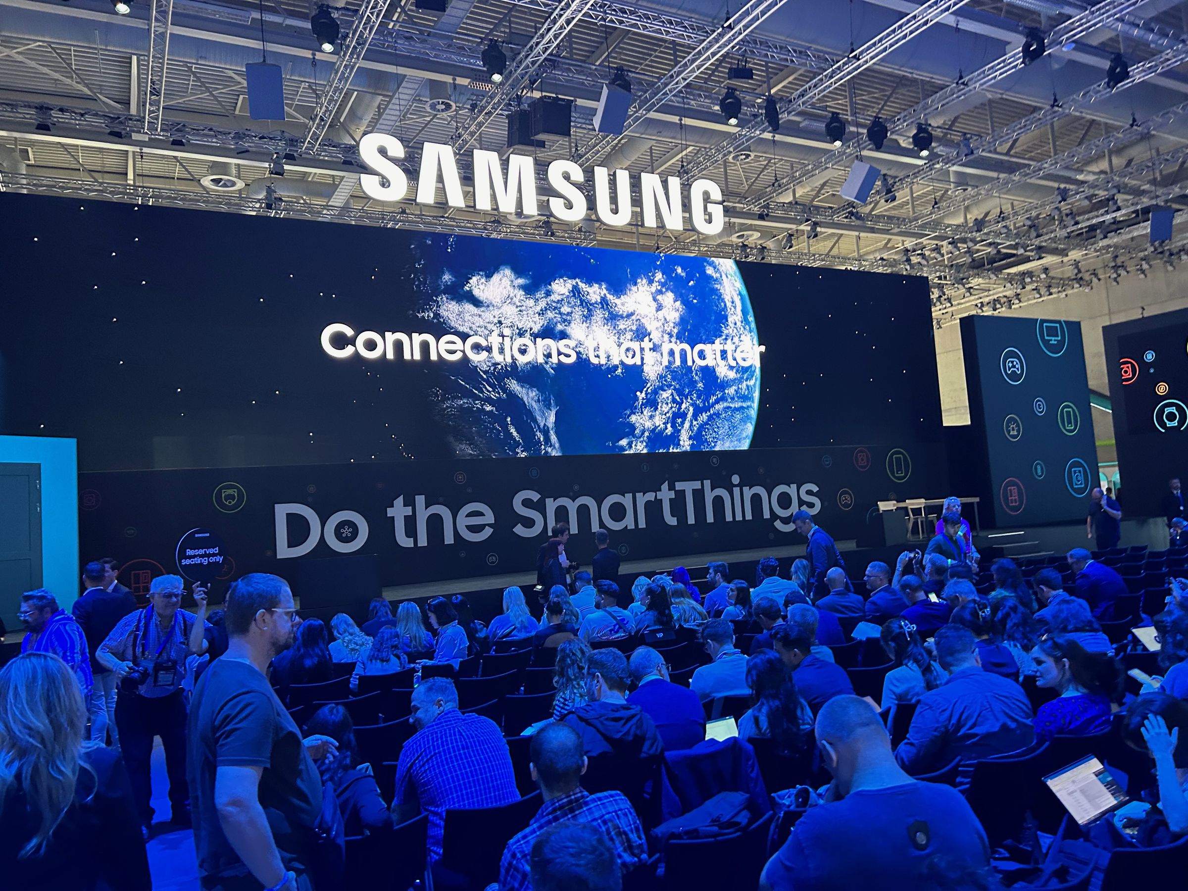Samsung’s smart home platform SmartThings takes center stage at the IFA 2023 press conference. 