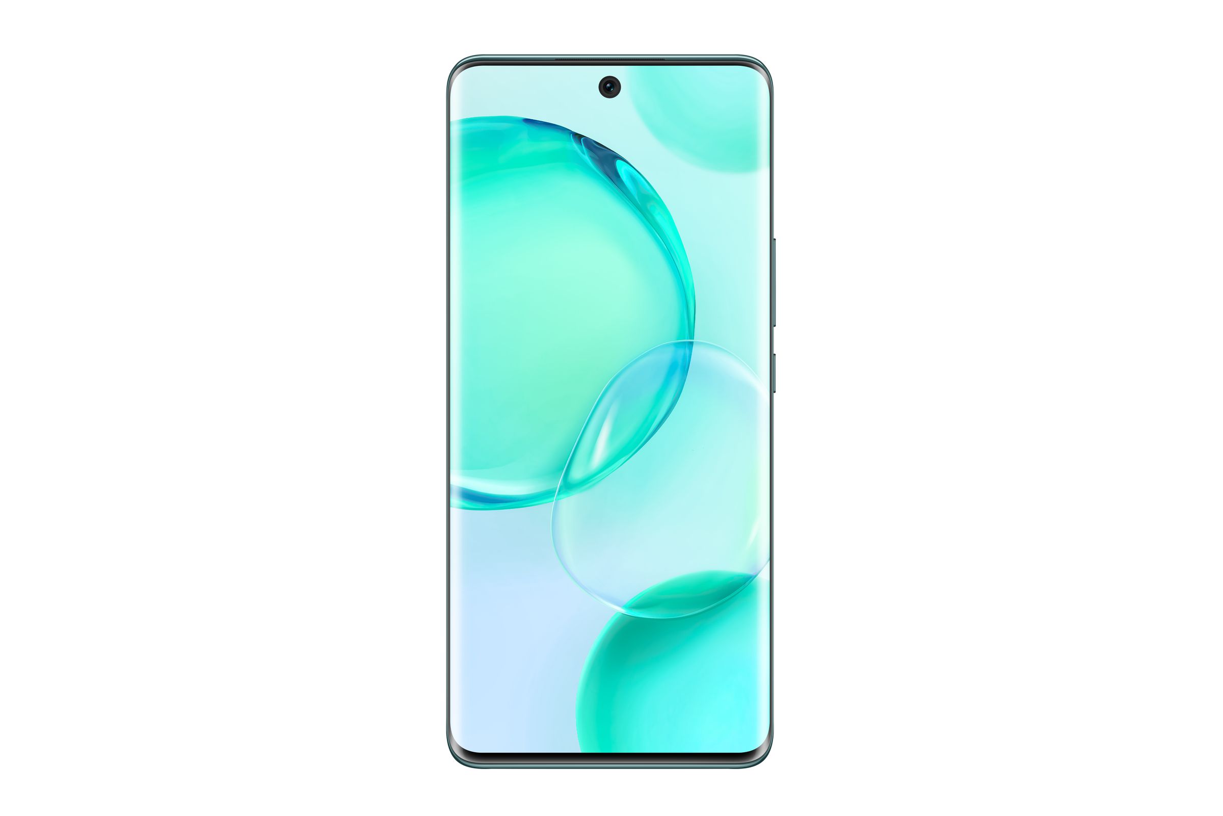 Screen sizes range from 6.57 inches on the Honor 50 (pictured) to 6.72 on the 50 Pro. 