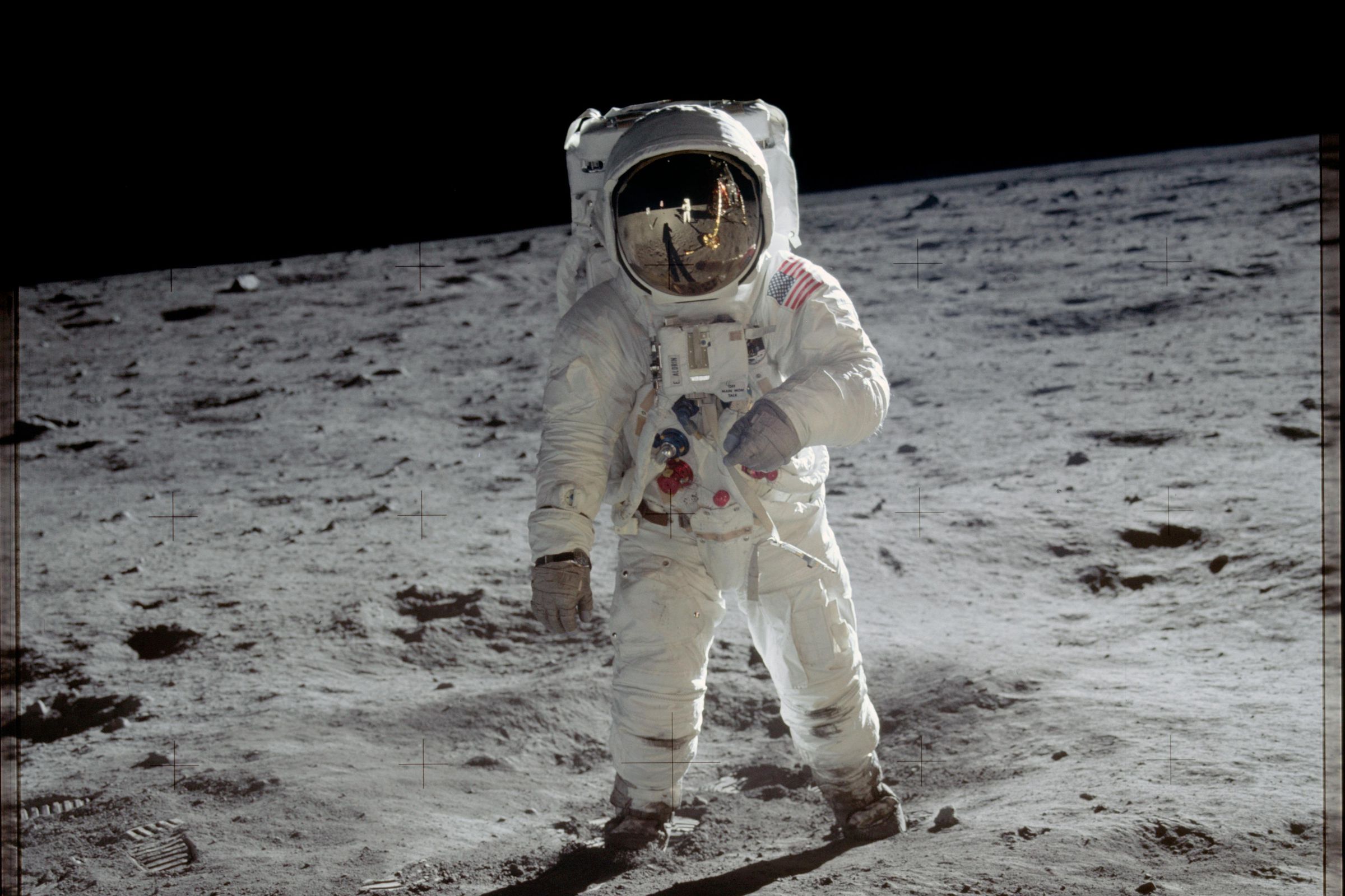 Buzz Aldrin on the surface of the Moon. Only men have ever landed on the lunar surface, but NASA wants to change that.