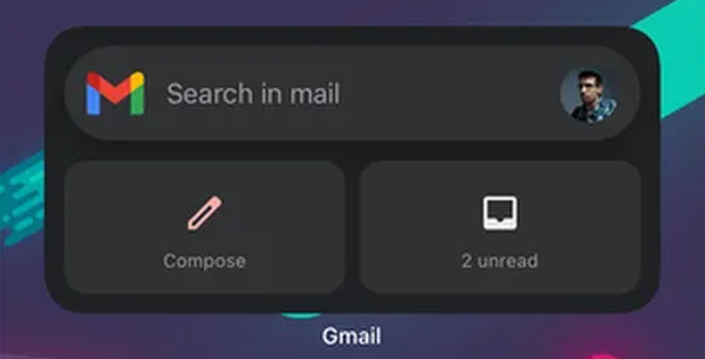 The old widget can only take to to the app’s search, compose, and inbox screen.