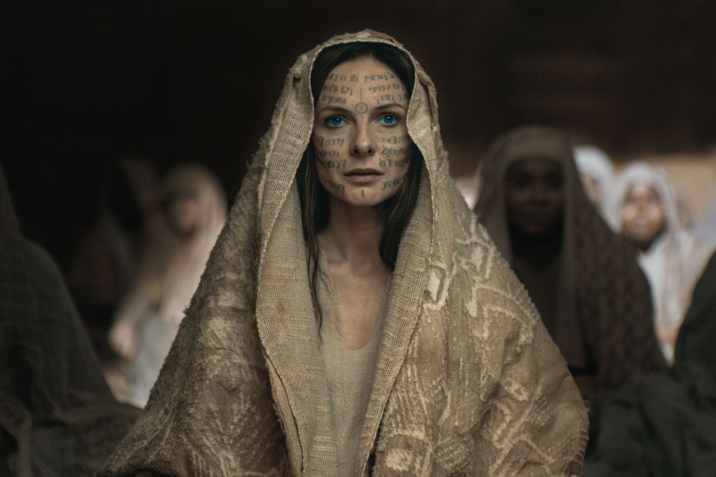 A still photo of Rebecca Ferguson in Dune: Part Two.