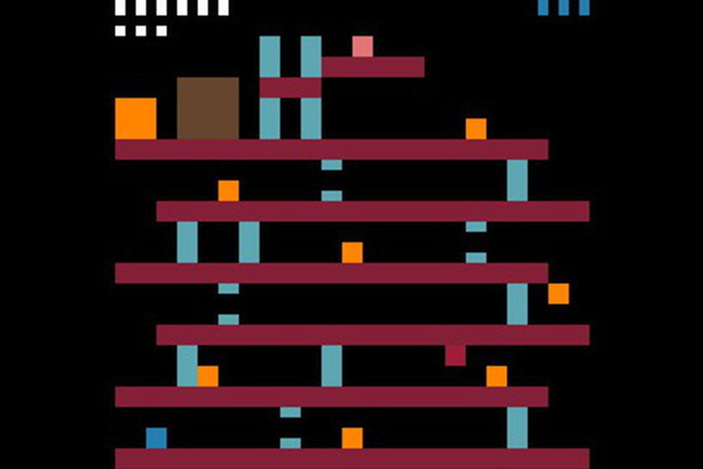 Minimalist Donkey Kong