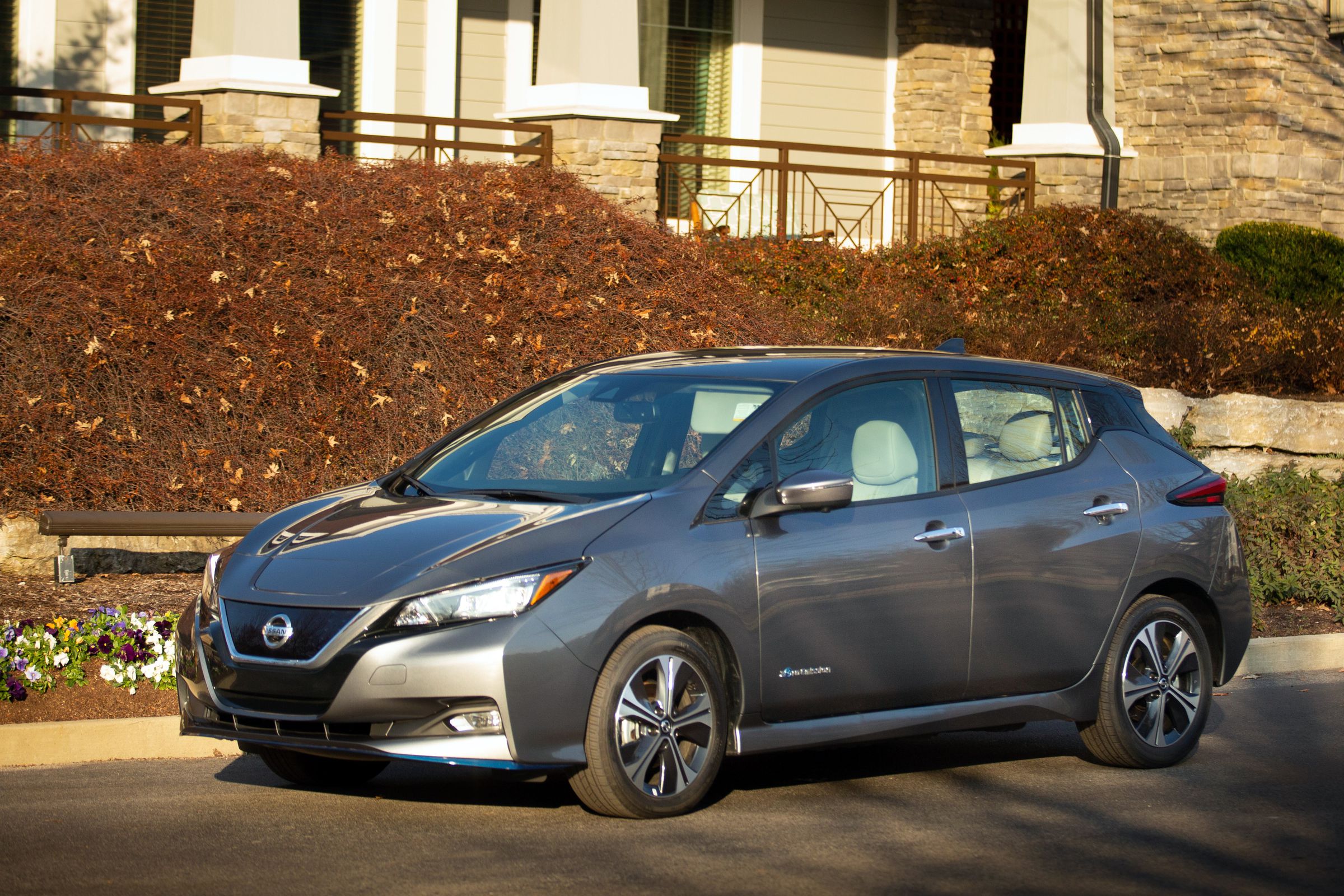 The Leaf is available with up to an estimated 226 miles of range. 
