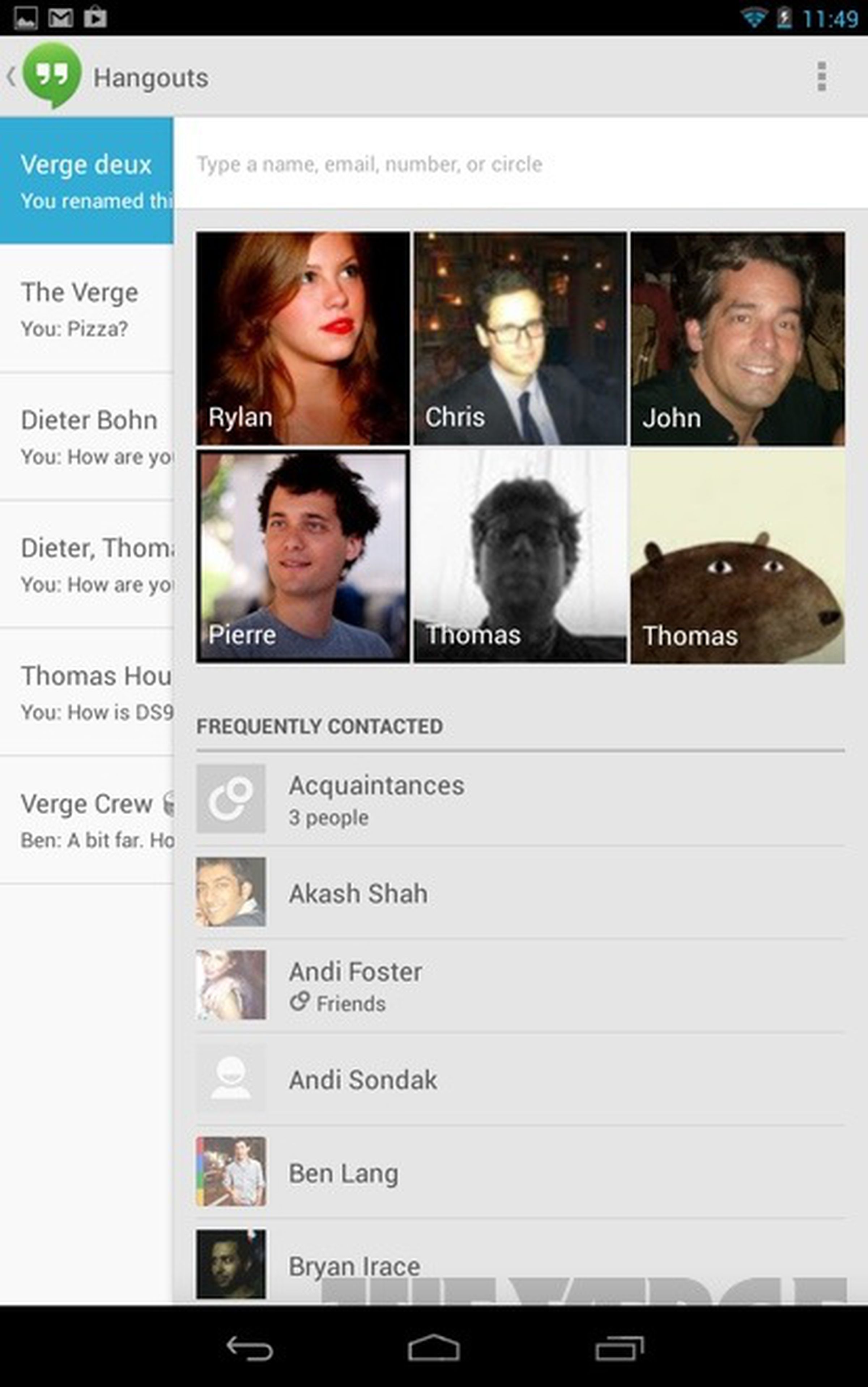 The new Google Hangouts (photos and screenshots)