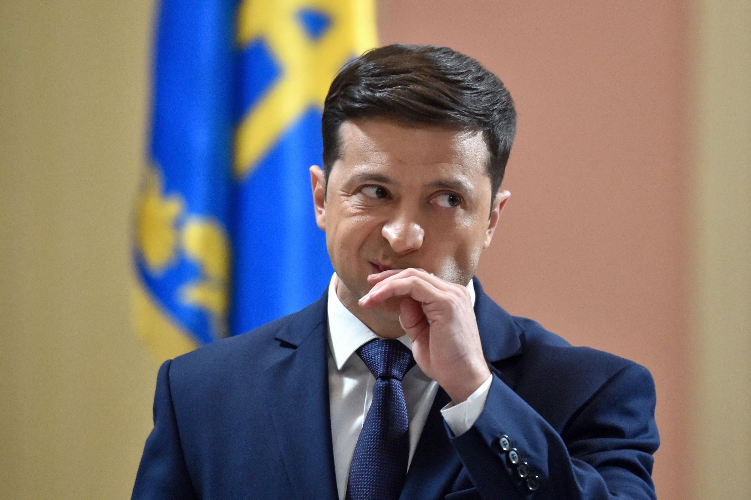Volodymyr Zelenskyy once played Ukraine’s president in a comedy series.