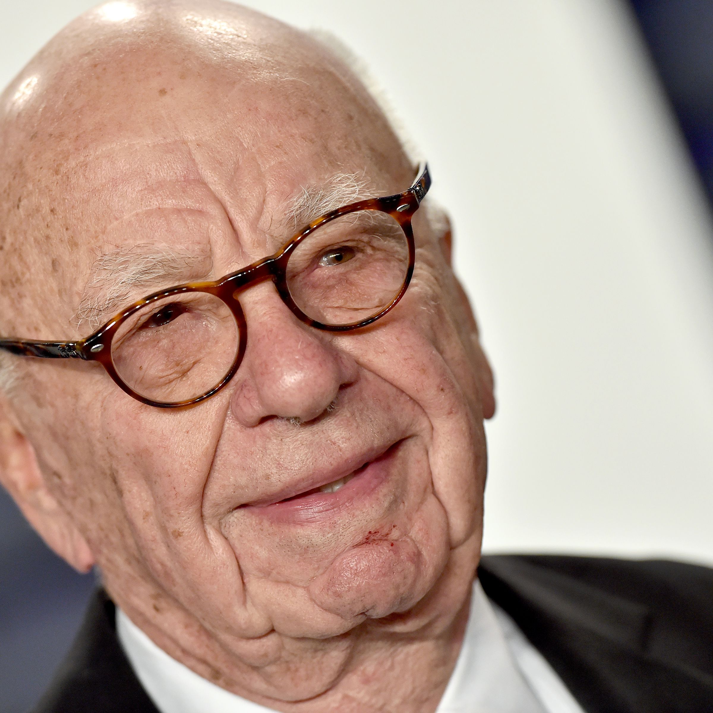 Rupert Murdoch attends the 2019 Vanity Fair Oscar Party Hosted By Radhika Jones at Wallis Annenberg Center for the Performing Arts on February 24, 2019 in Beverly Hills, California.