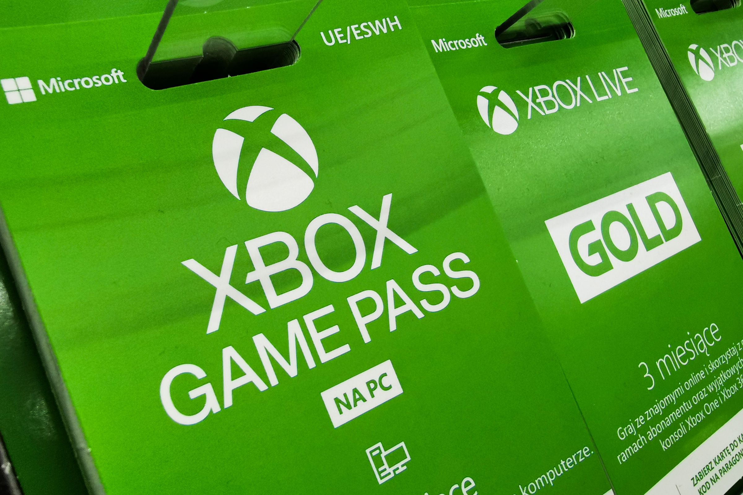 Xbox Game Pass gift cards