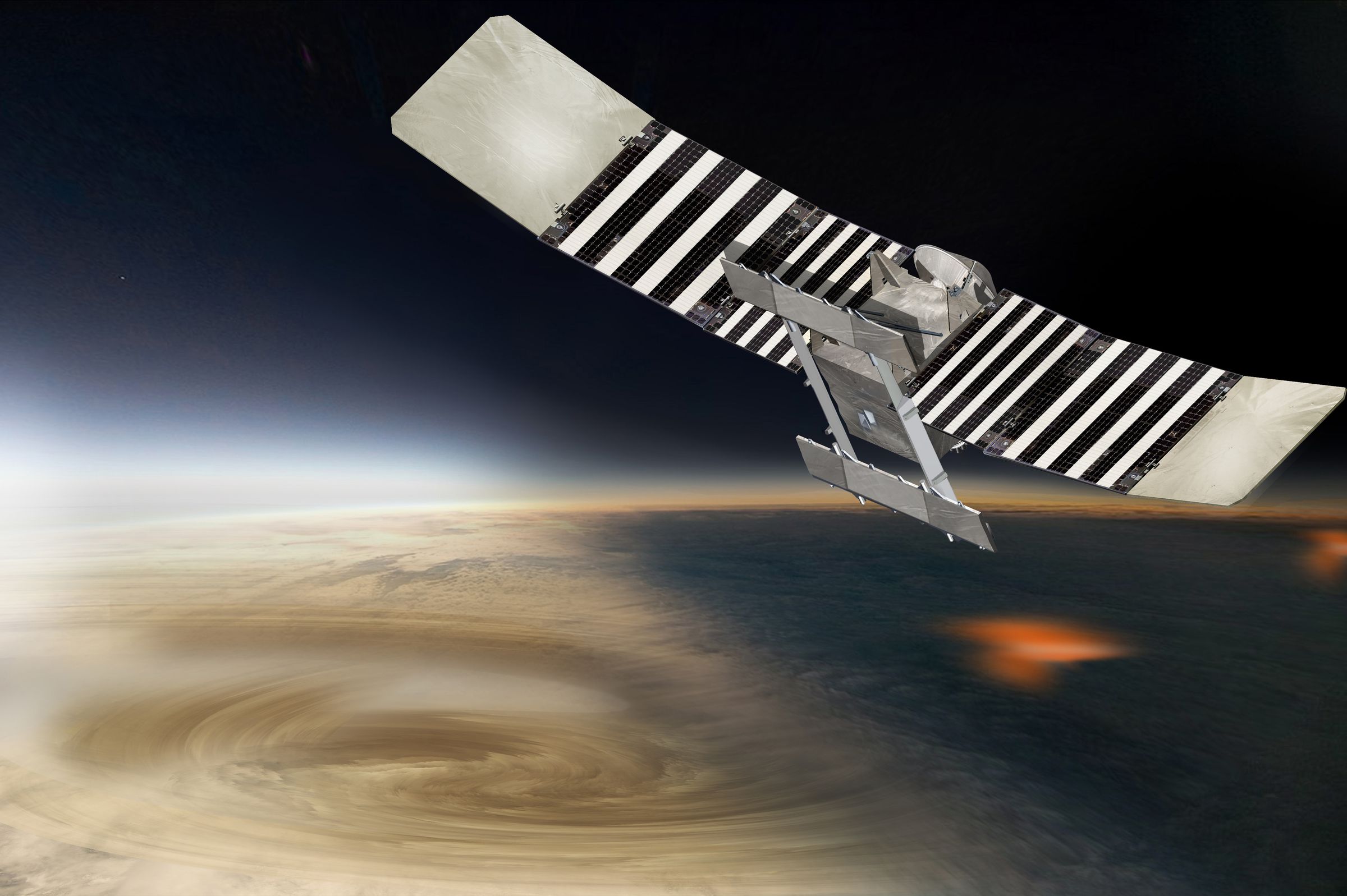 The VERITAS mission would map Venus with radar and infrared spectroscopy.