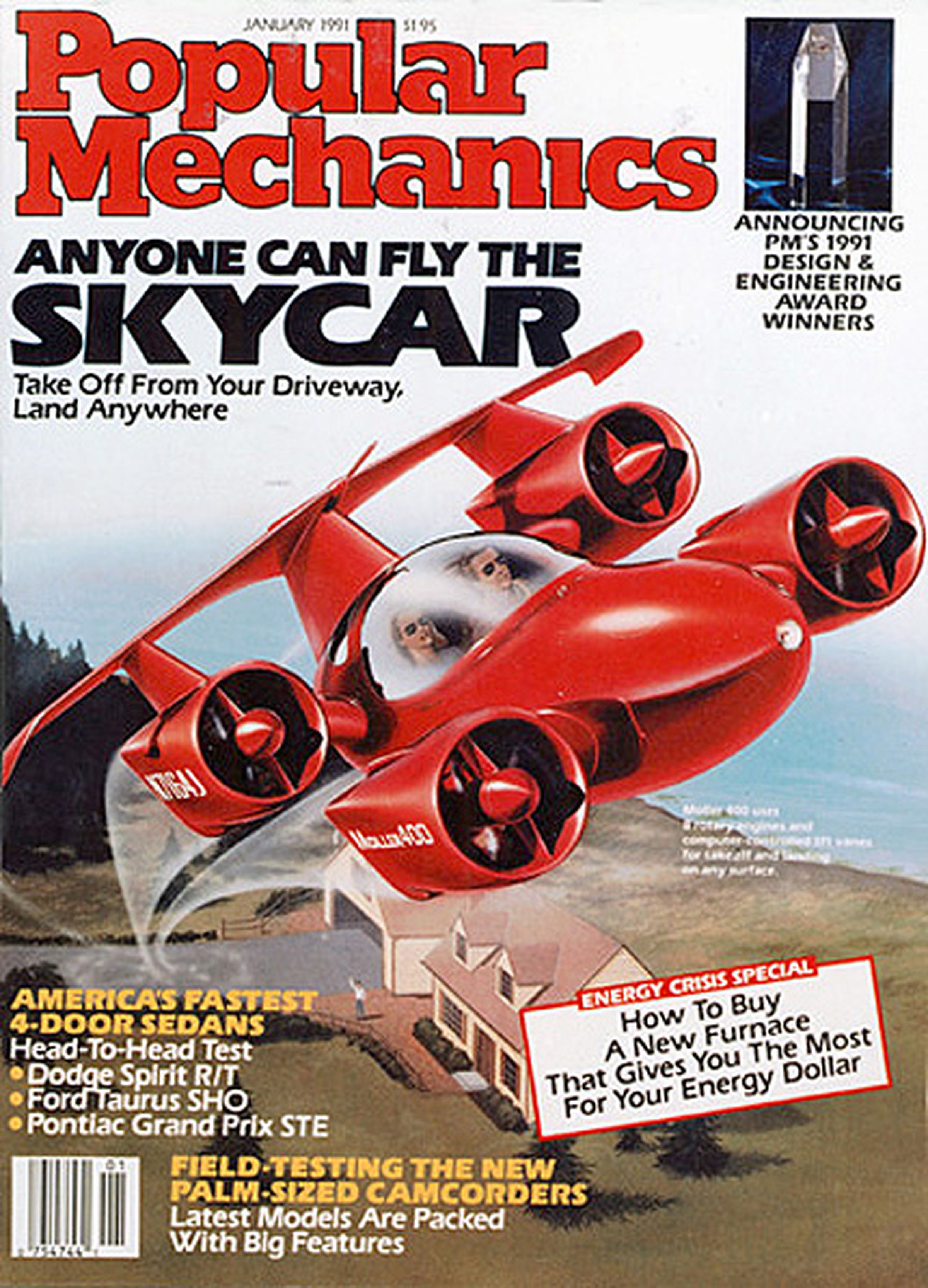 PopMech 1991 Moller SkyCar