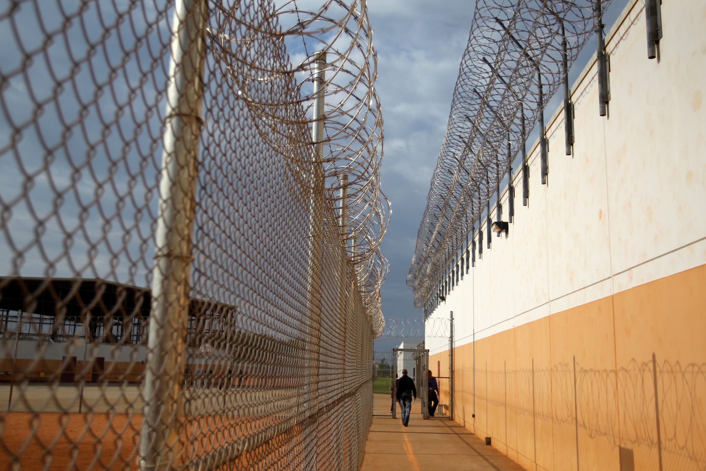 LUMPKIN, GA - MAY 4: The Stewart Detention Center in Lumpkin, Ga.