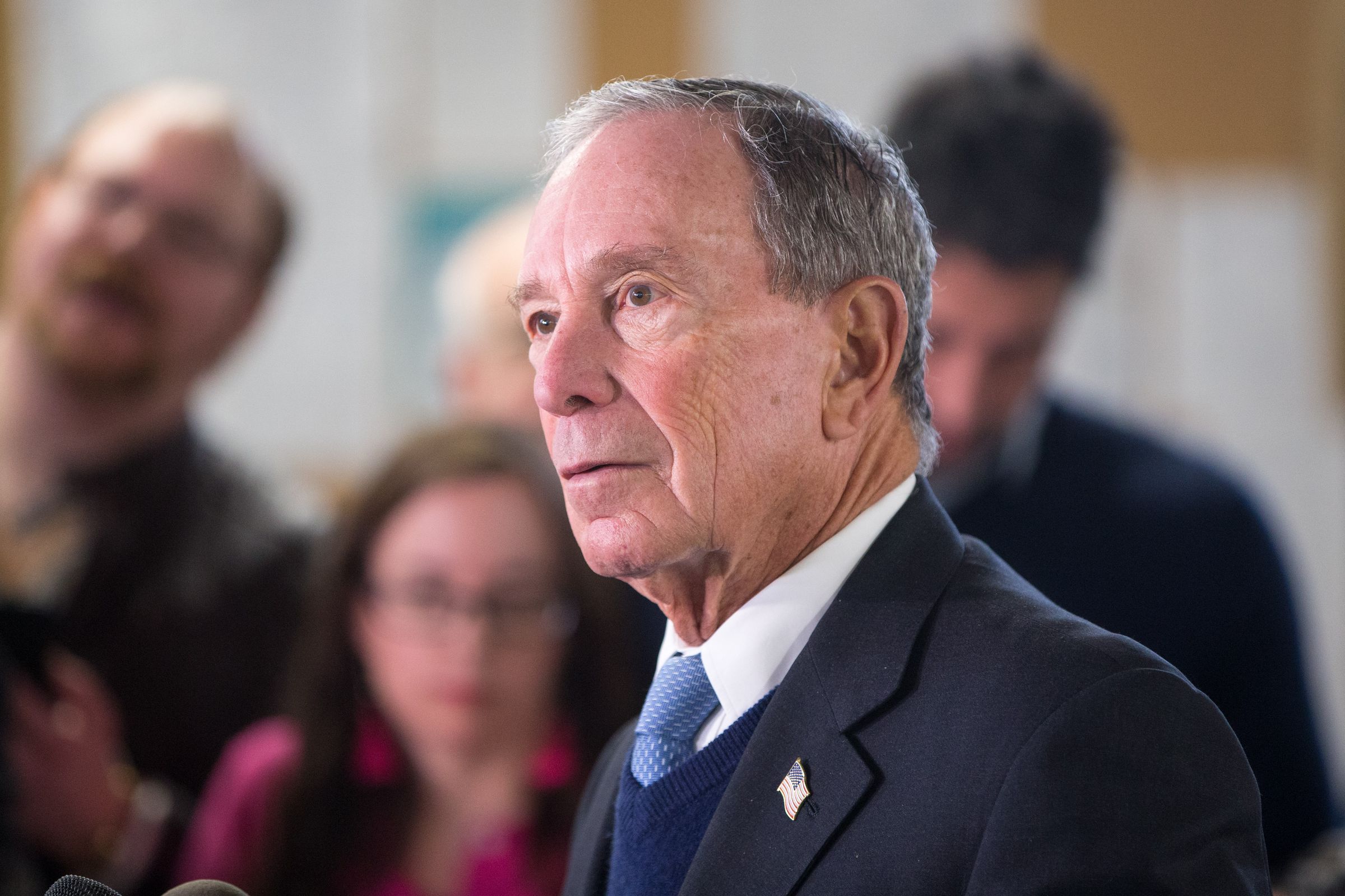 Michael Bloomberg Visits New Hampshire For Exploratory Trip