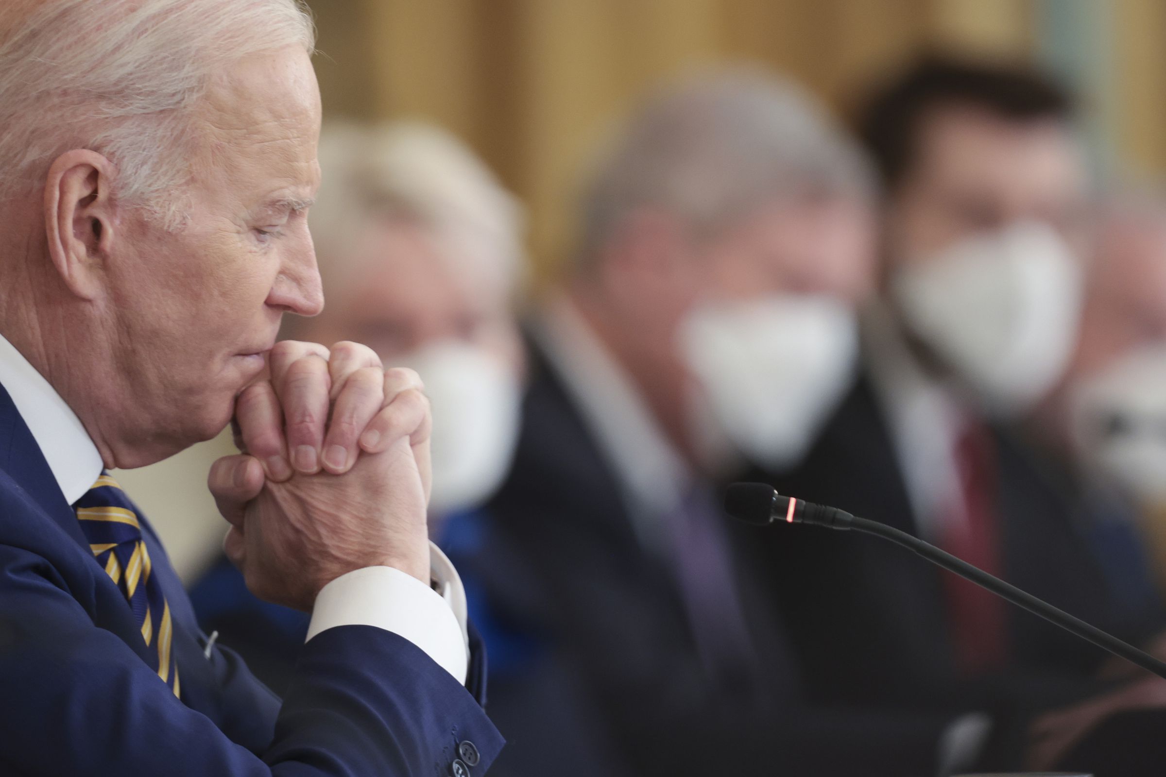 President Joe Biden during an event with the National Governors Association in January.
