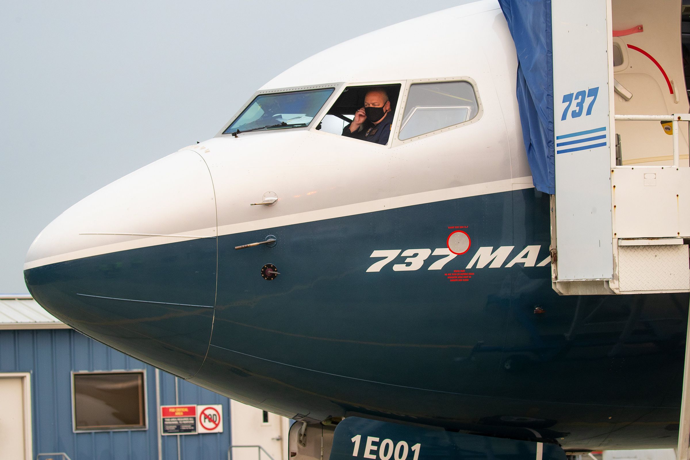 FAA Chief Steve Dickson Pilots Boeing 737 MAX Test Flight