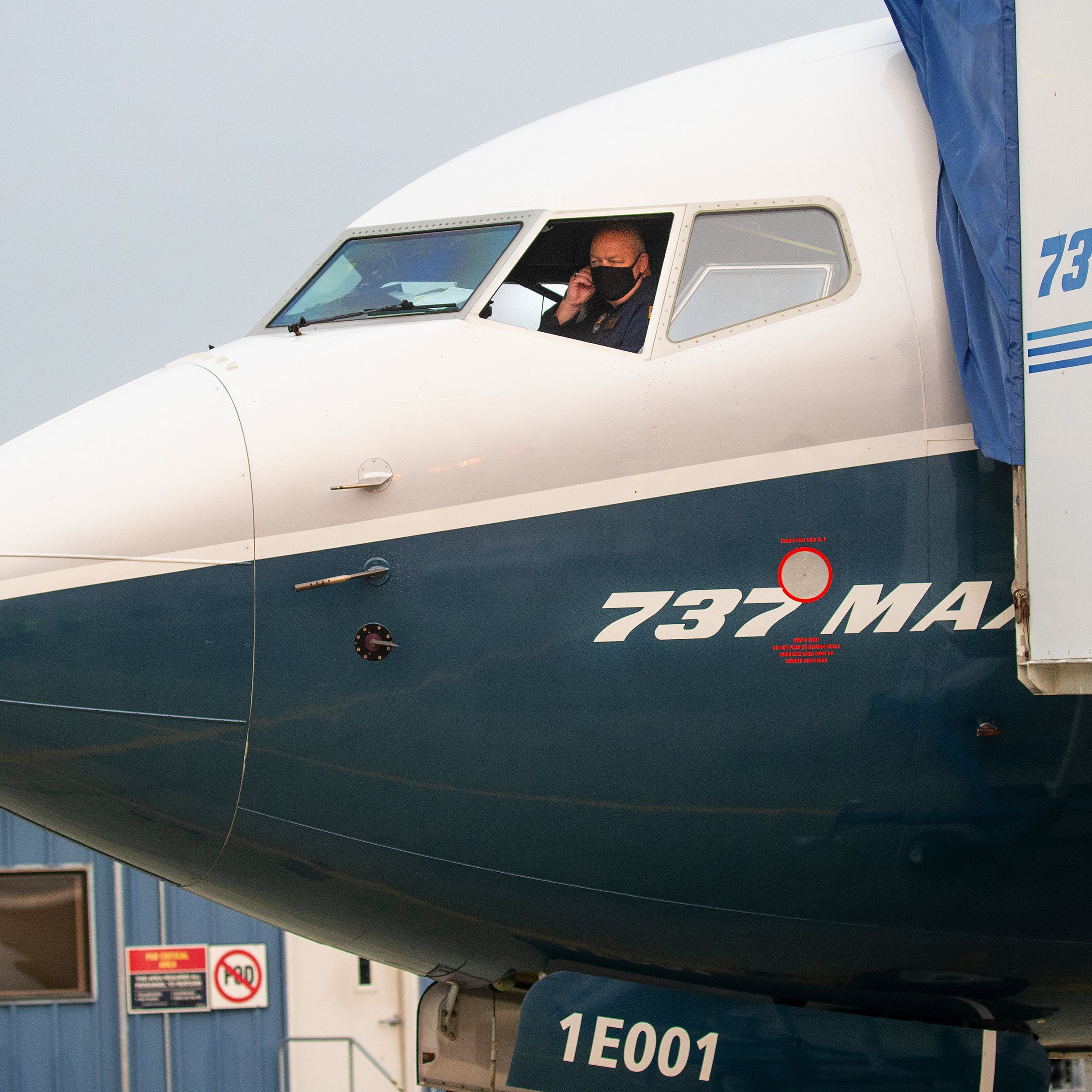 FAA Chief Steve Dickson Pilots Boeing 737 MAX Test Flight