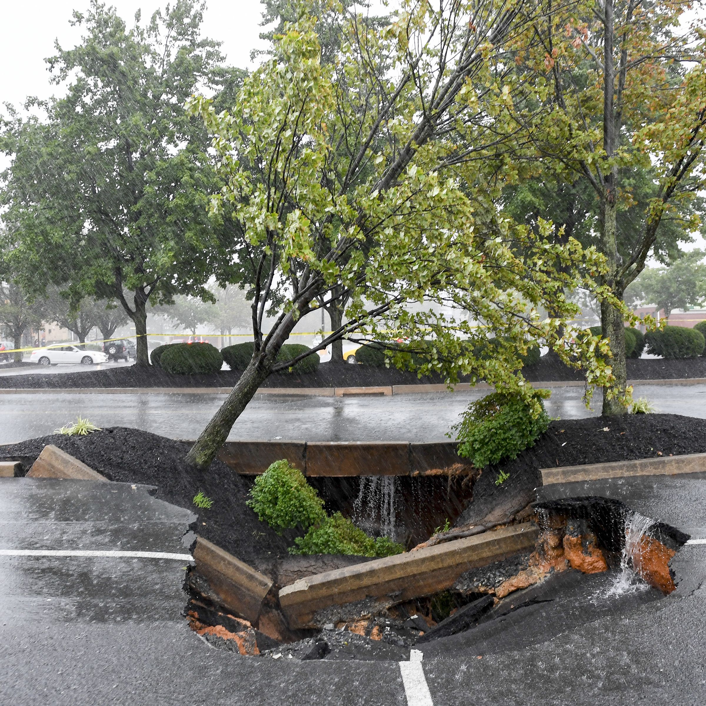 Severe Weather On East Coast As Remnants Of Hurricane Ida Move Over Pennsylvania