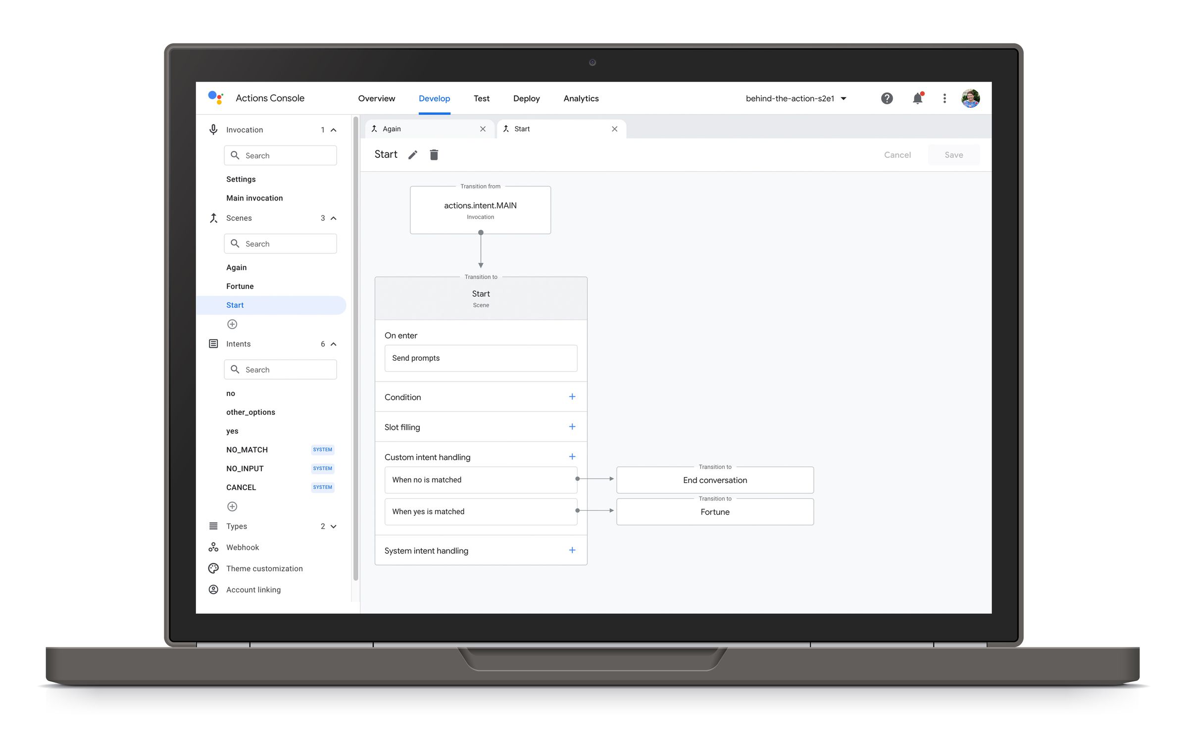 The newly announced Actions Builder is a web-based tool to help develop for Google Assistant.