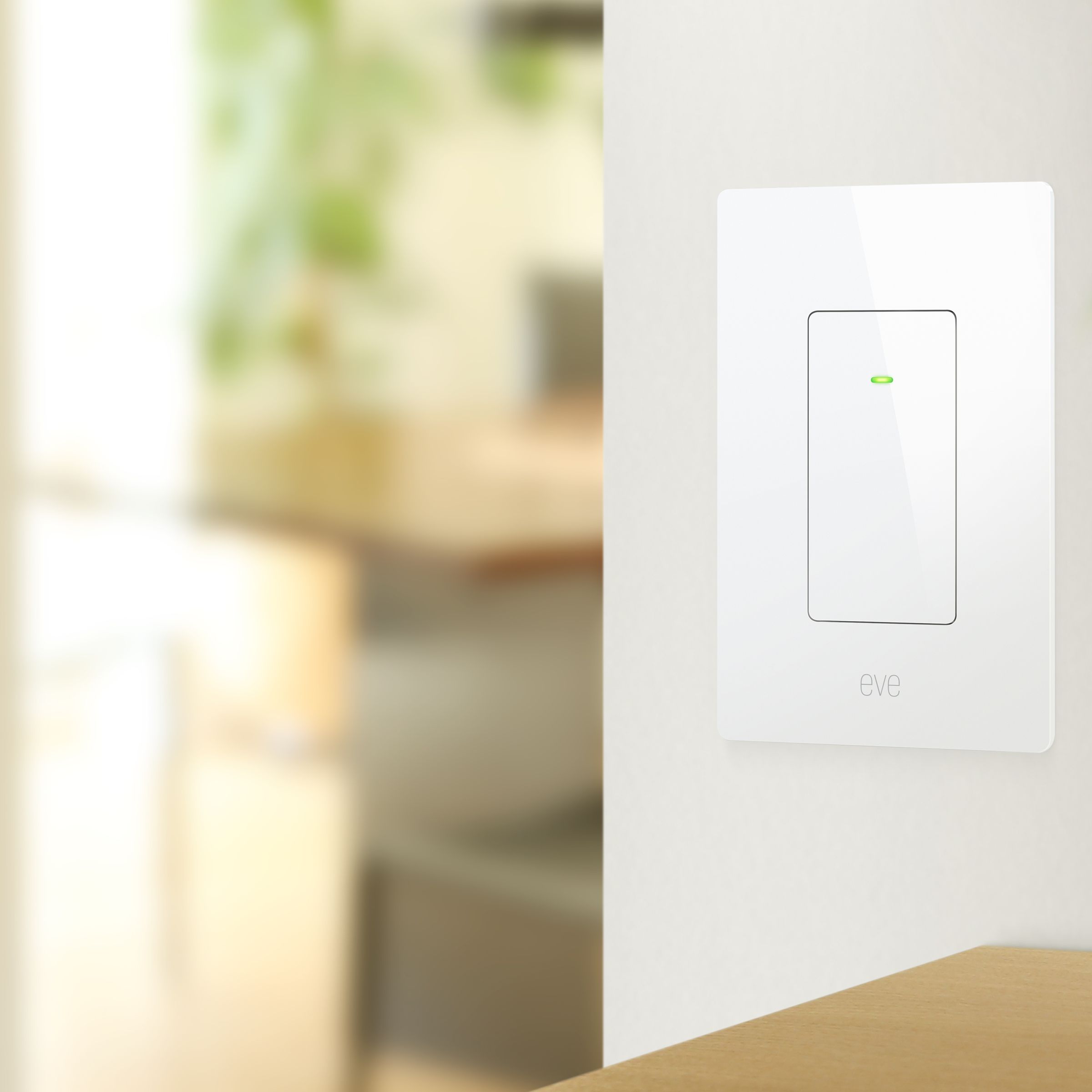 Eve’s latest light switch has Thread and will work with a new Eve Android app.