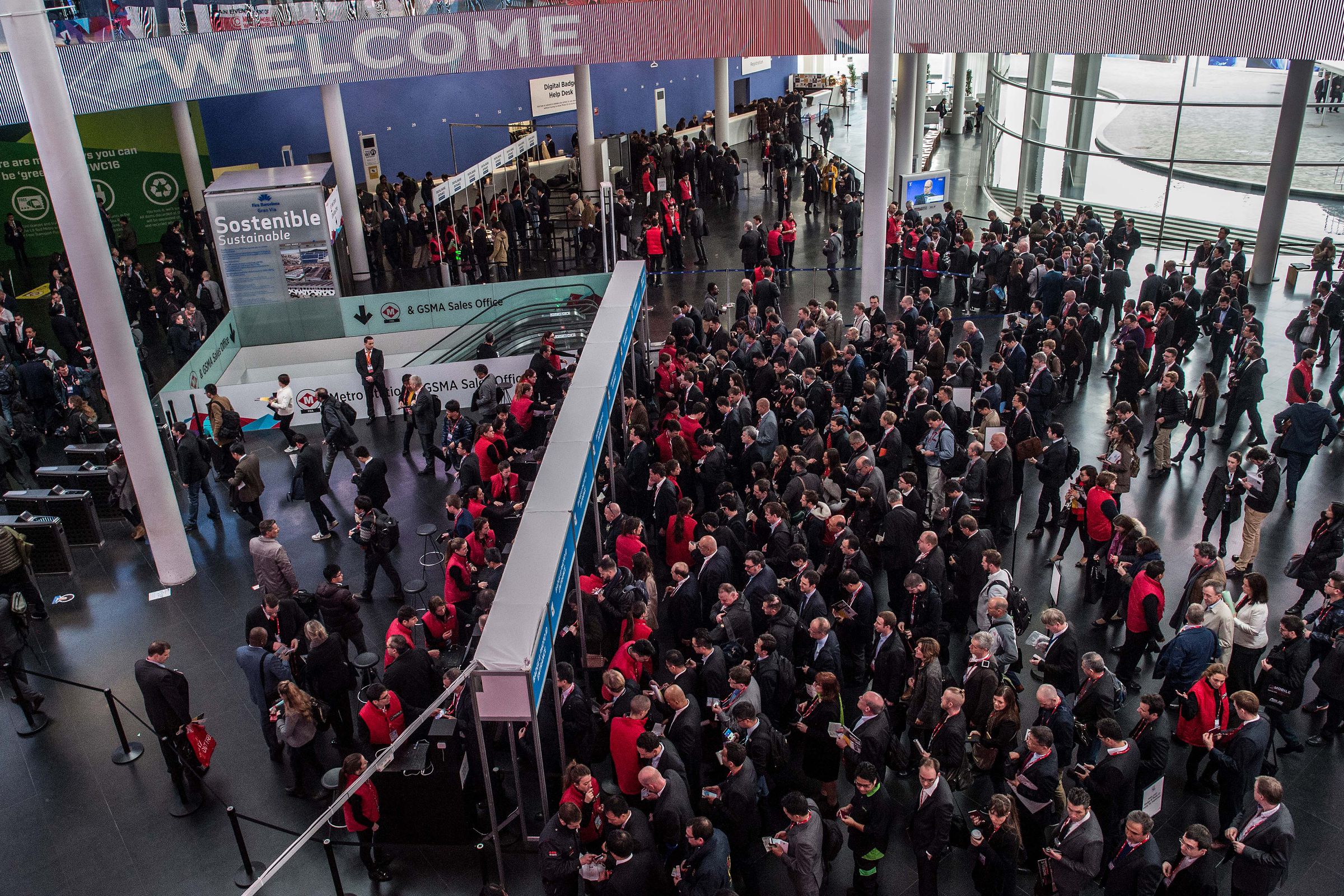 Mobile World Congress - Day 1