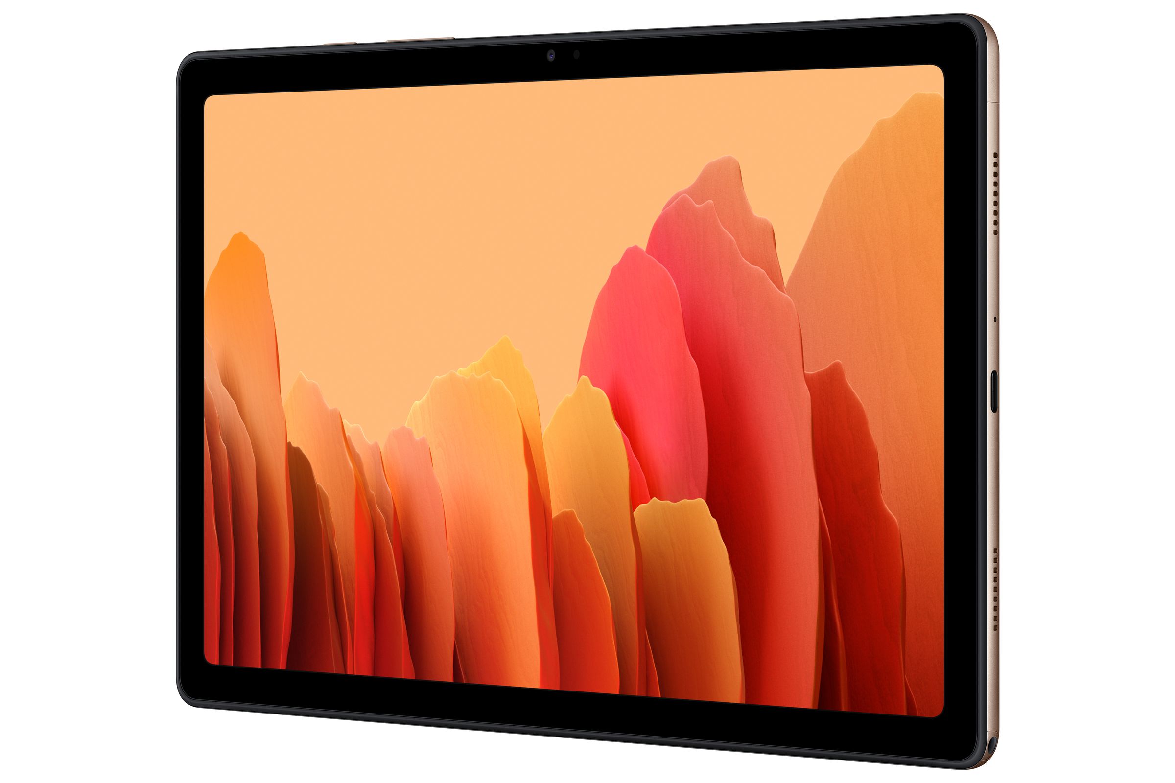 The Galaxy Tab A7 is a new tablet featuring four speakers.