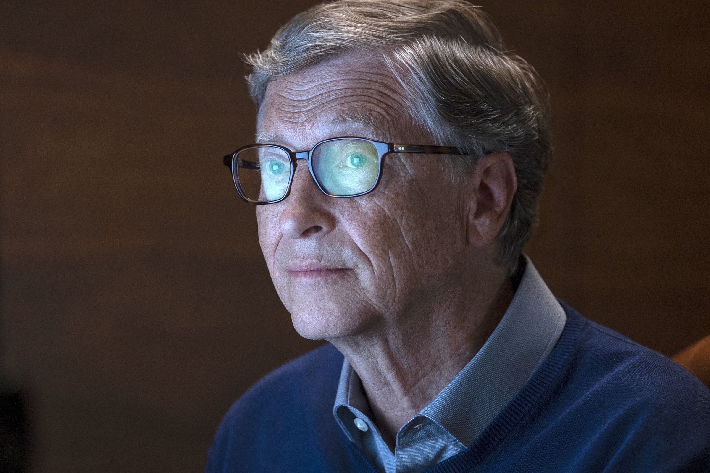 A photo of Bill Gates.