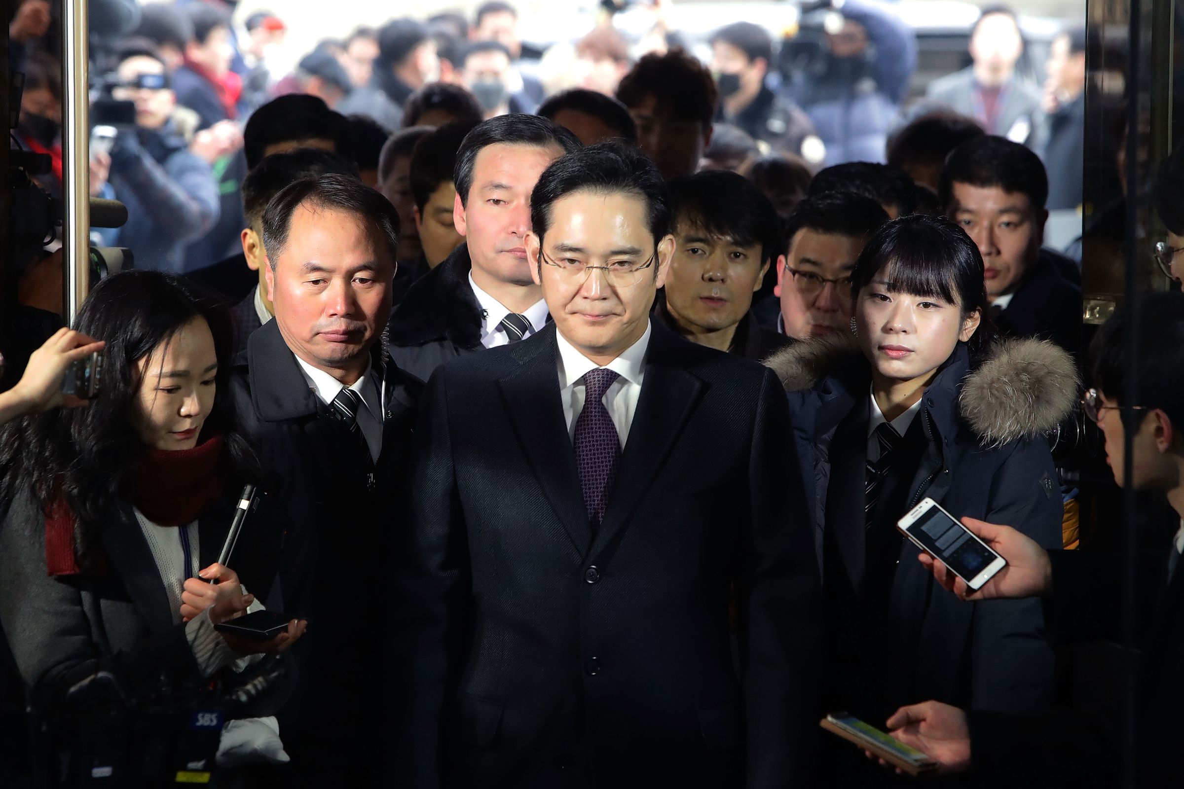 Samsung Vice Chairman Lee Jae-Yong Arrives At Court