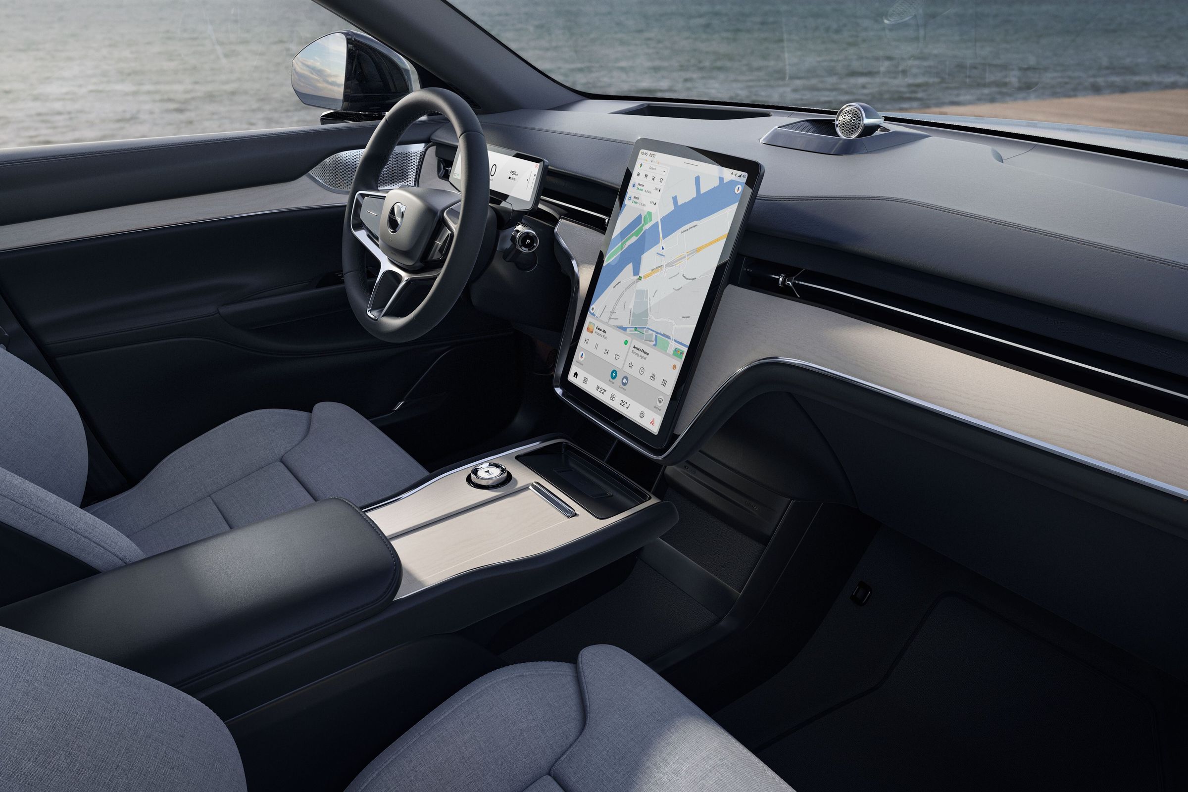 Volvo EX90 with Google Maps built-in
