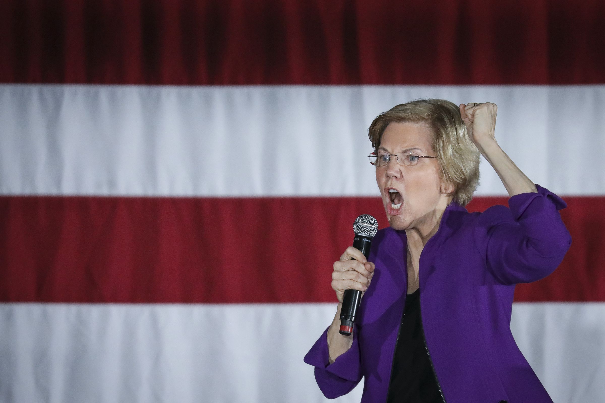 Elizabeth Warren Holds Organizing Event In NYC