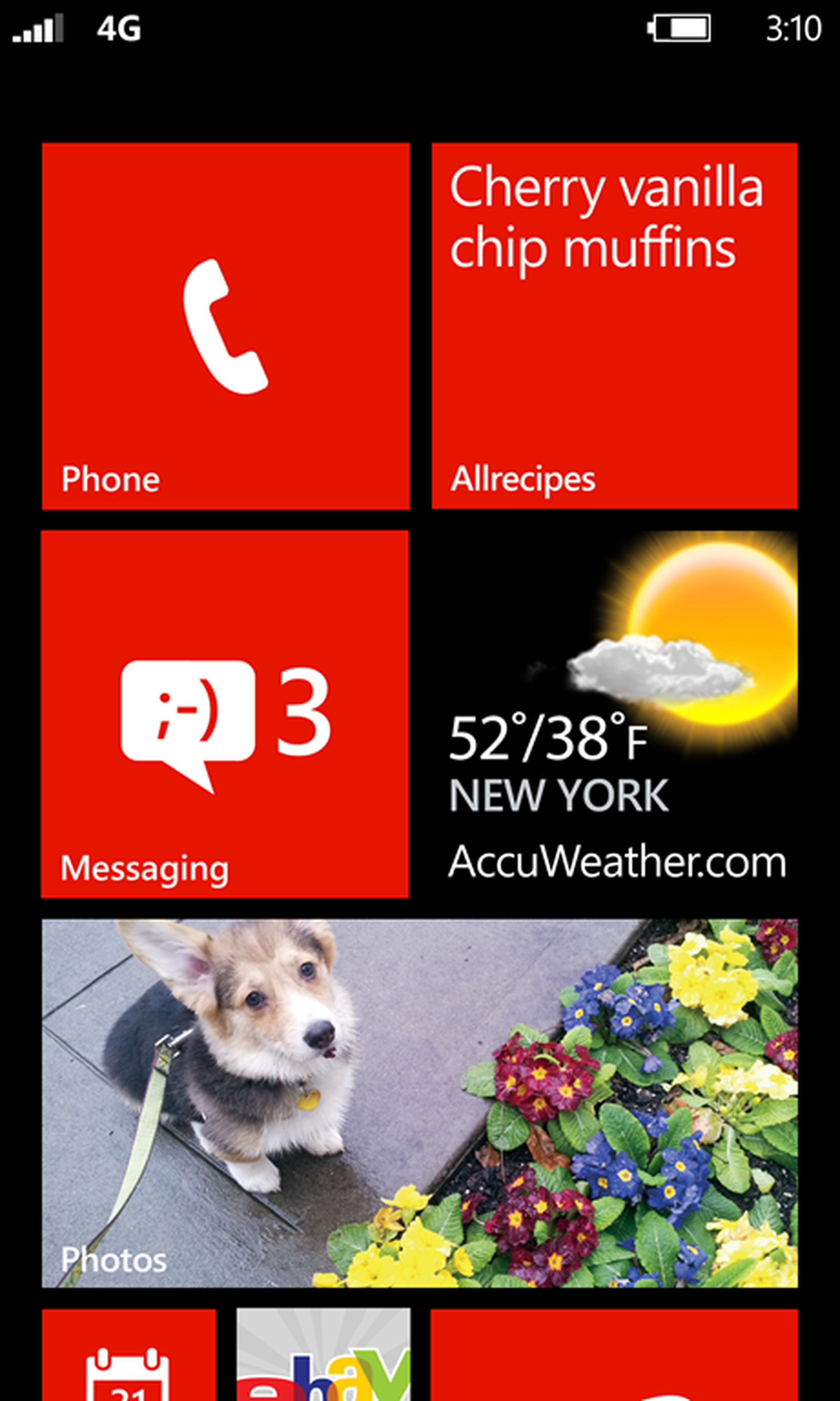Windows Phone 8 screenshots