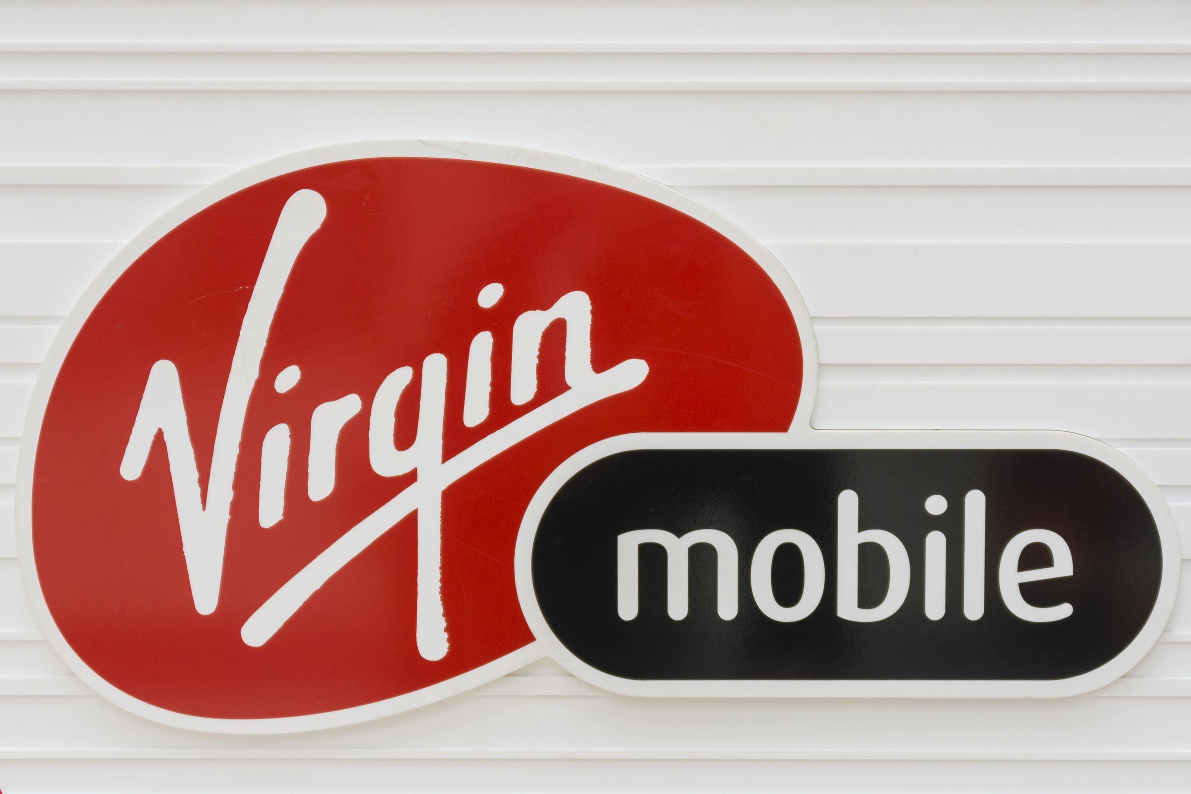 Logo of the brand Virgin Mobile. Virgin Mobile is a wireless...