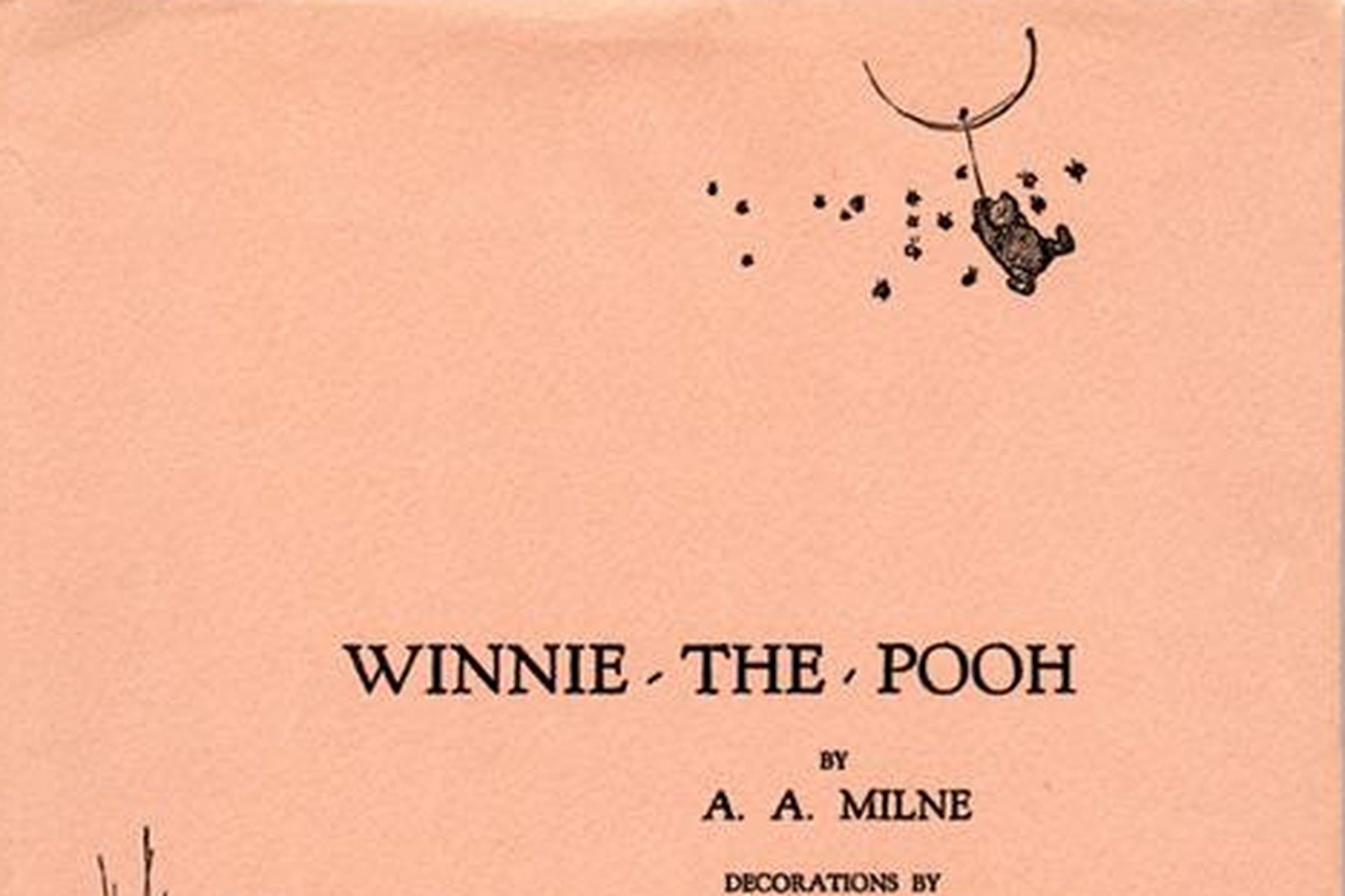 Cover art for A. A. Milne’s Winnie-the-Pooh.