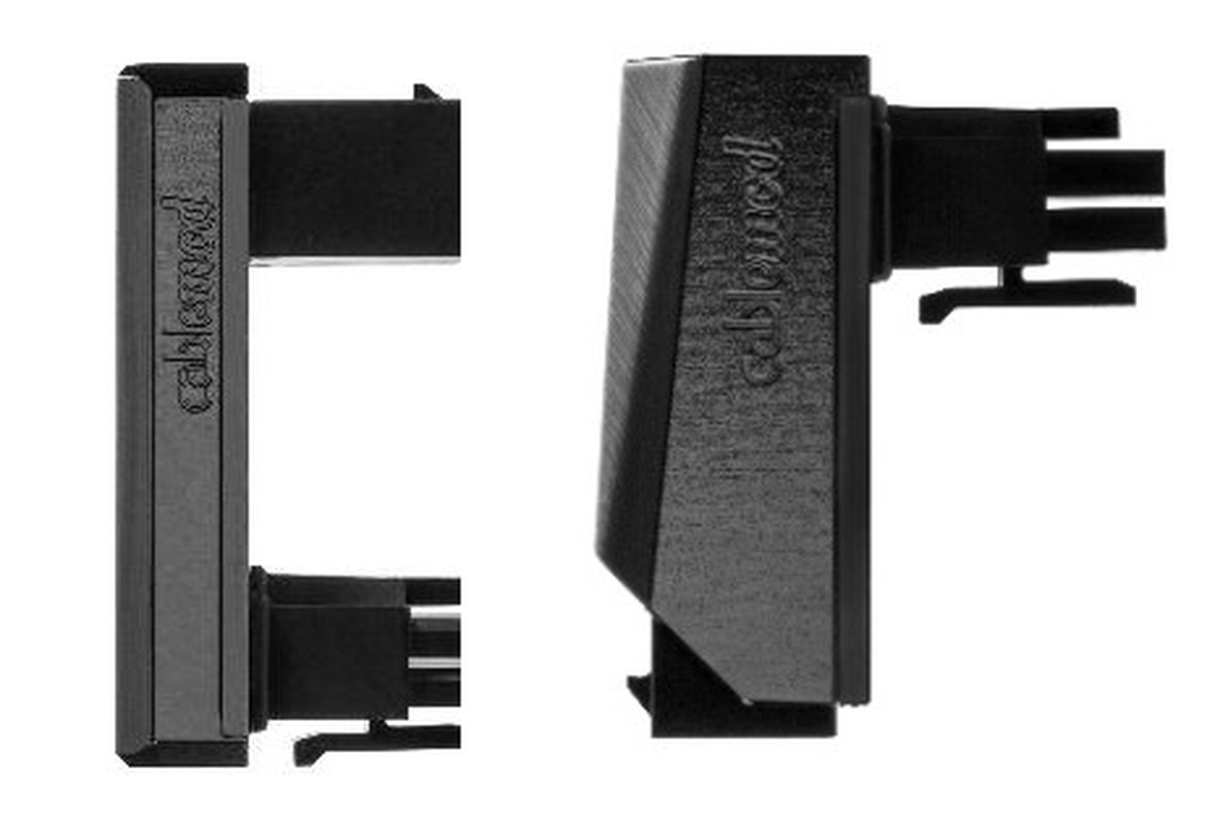 Two of the recalled Cablemod adapters.