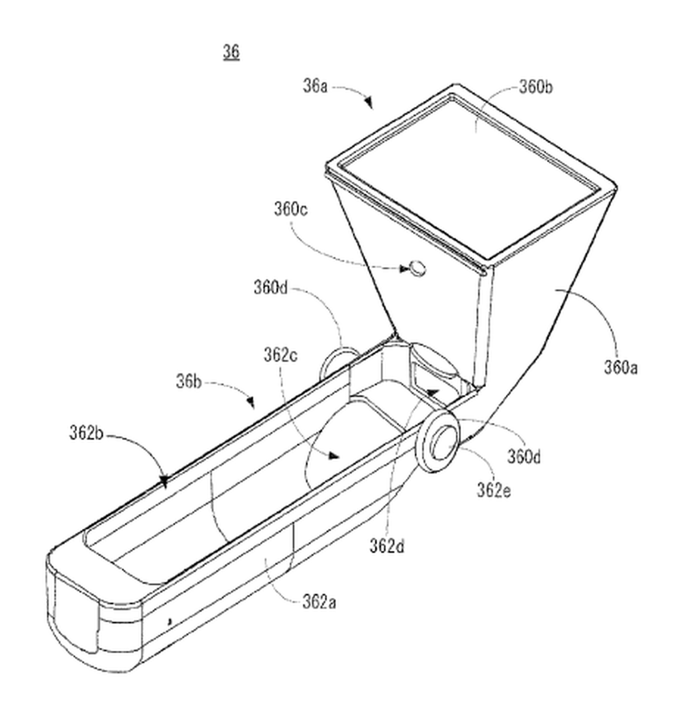 Wii Remote touch panel accessory patent diagrams