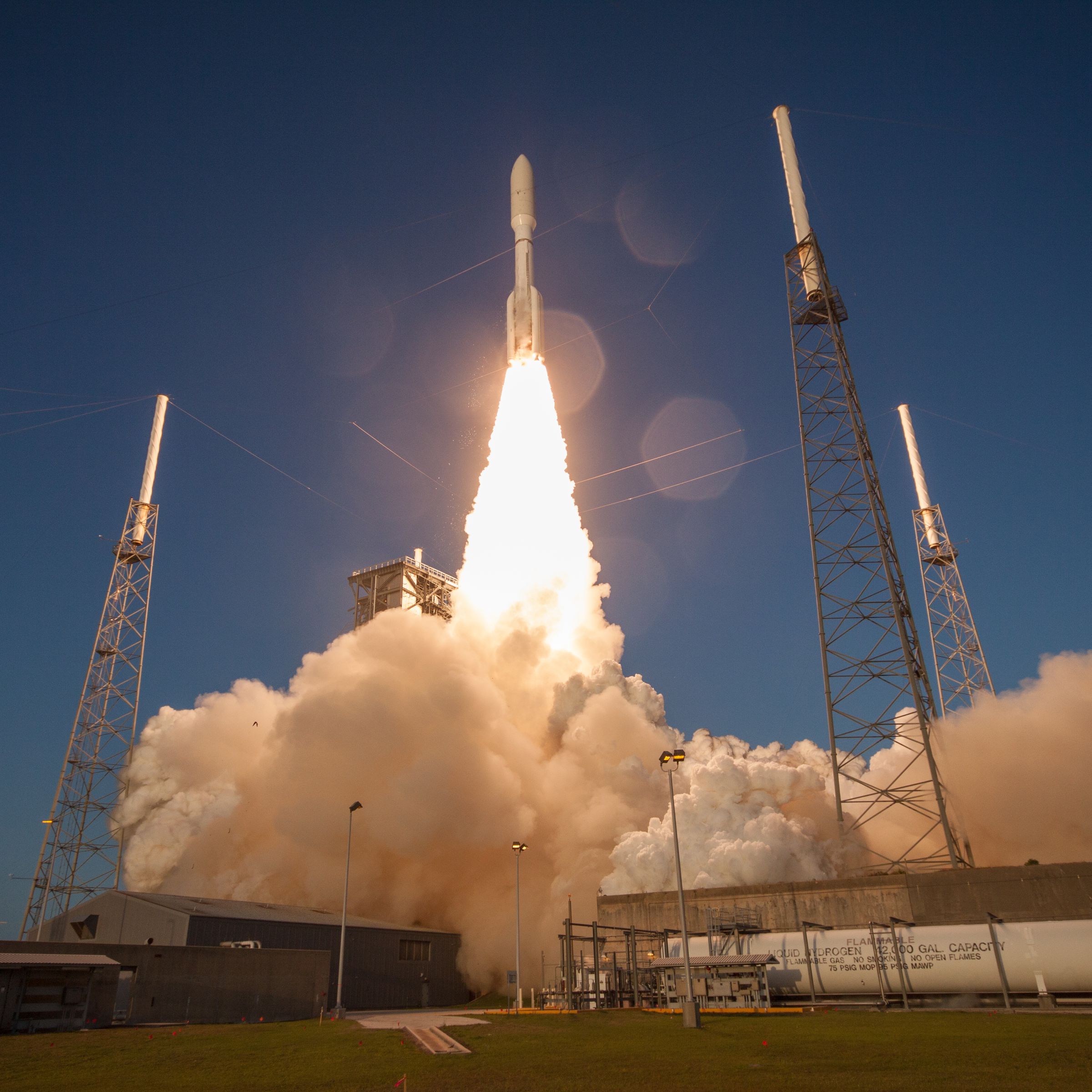 ULA’s Atlas V rocket taking off from Cape Canaveral, Florida