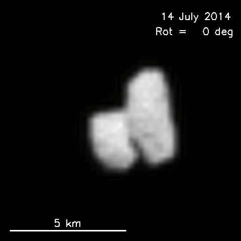 A rotating view of 67P