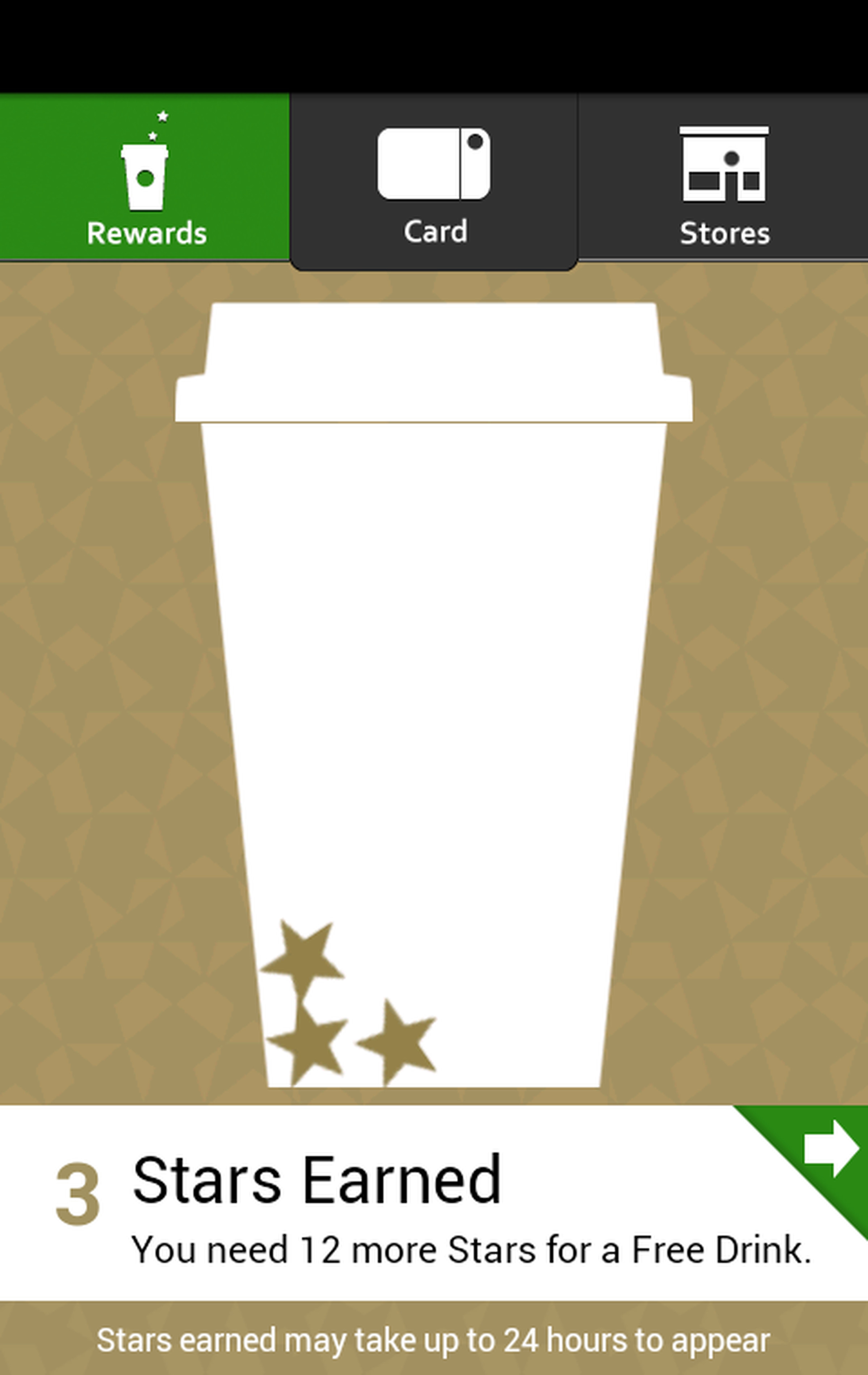 Starbucks for Android screenshots