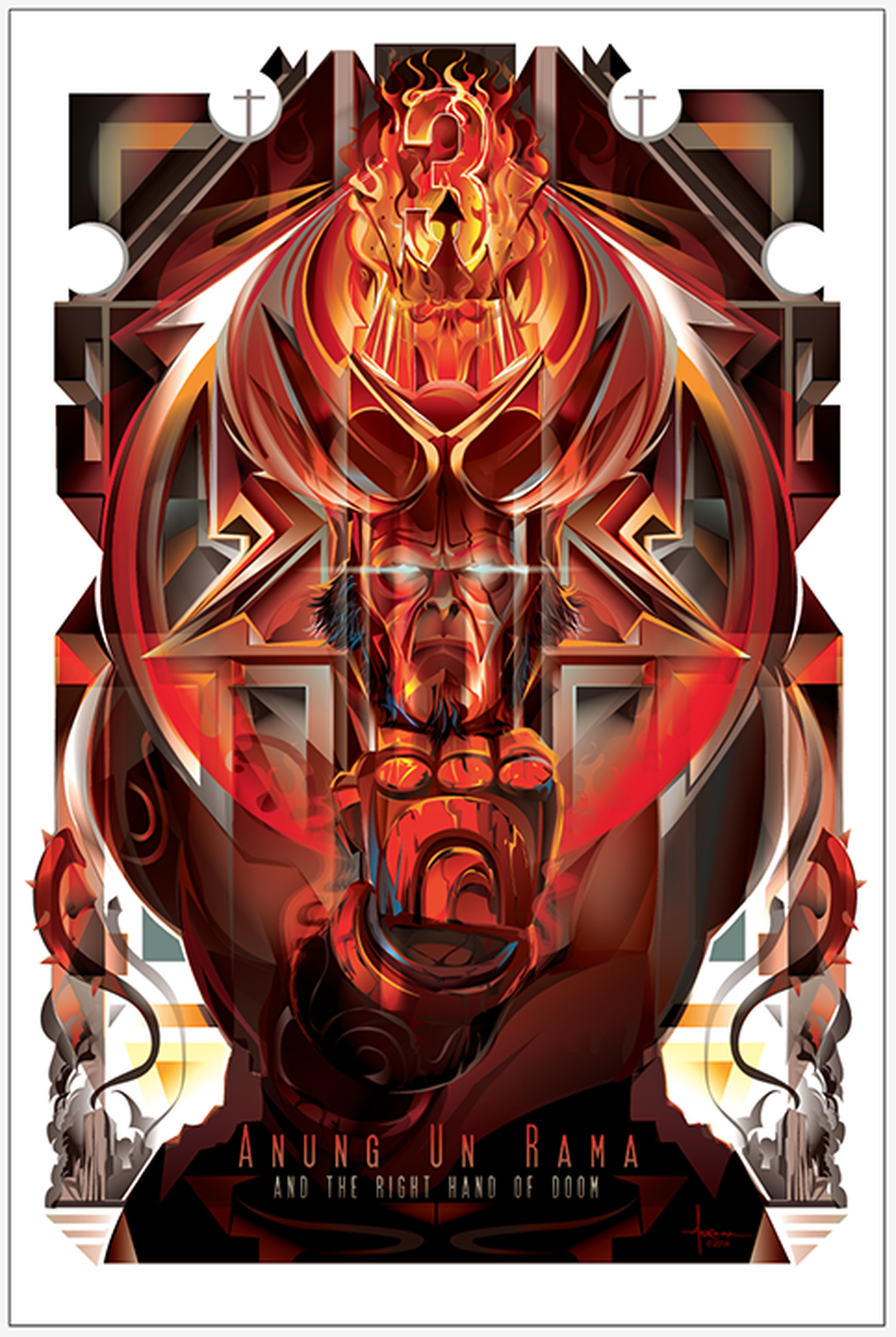 Hellboy 3: Anung Un Rama &amp; the Right Hand of Doom by Orlando Arocena