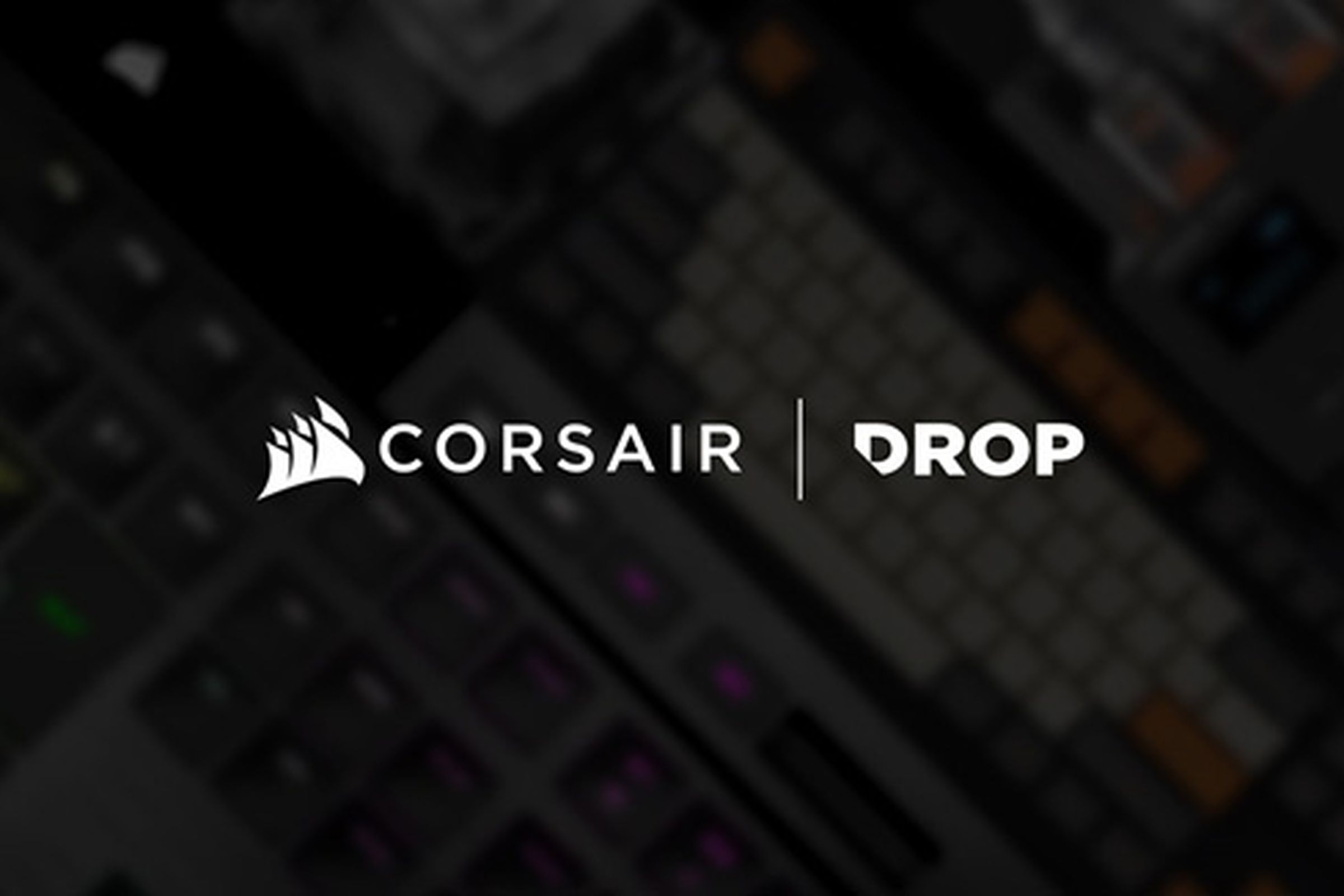 Drop and Corsair logos.