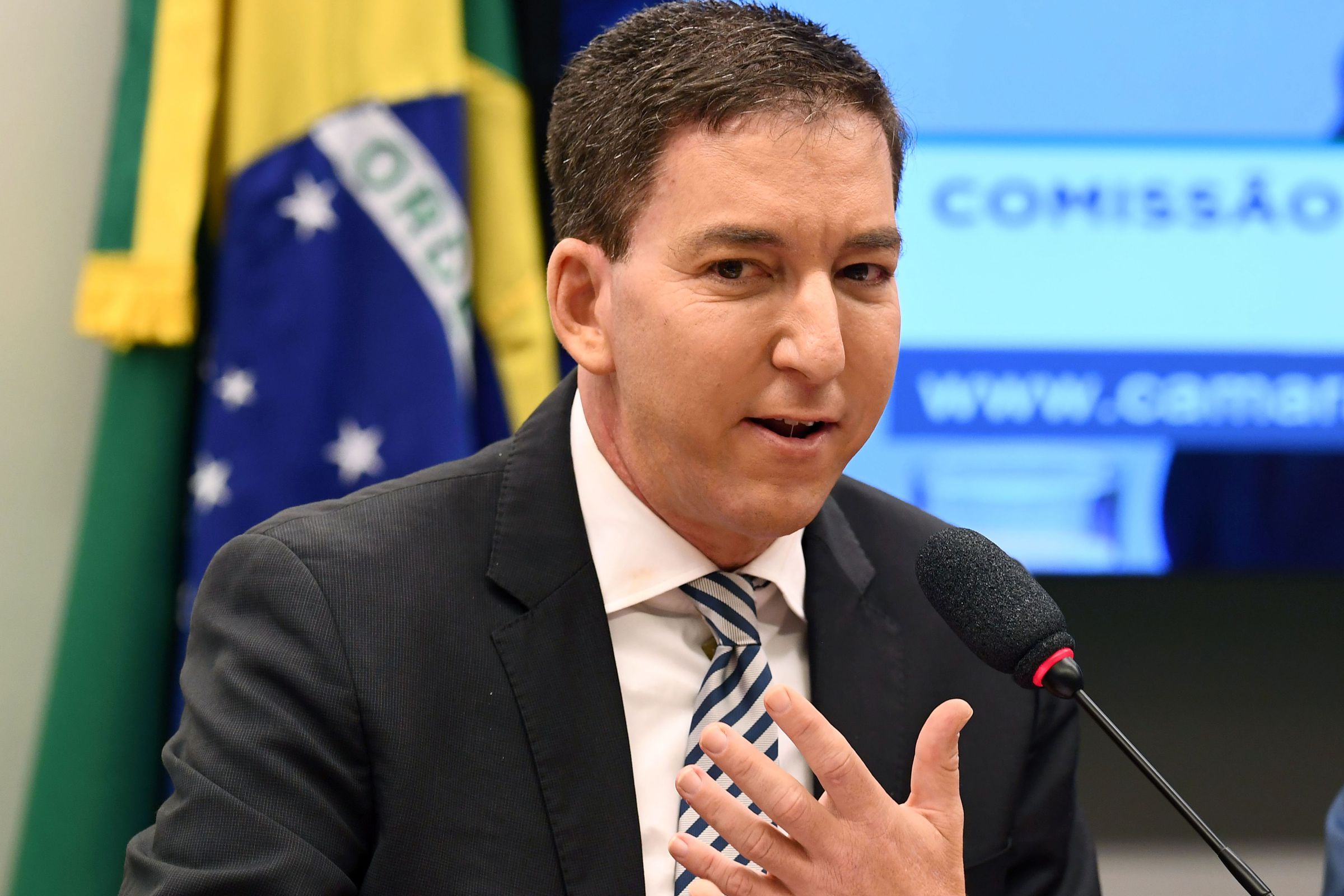 BRAZIL-POLITICS-CORRUPTION-INTERCEPT-GREENWALD