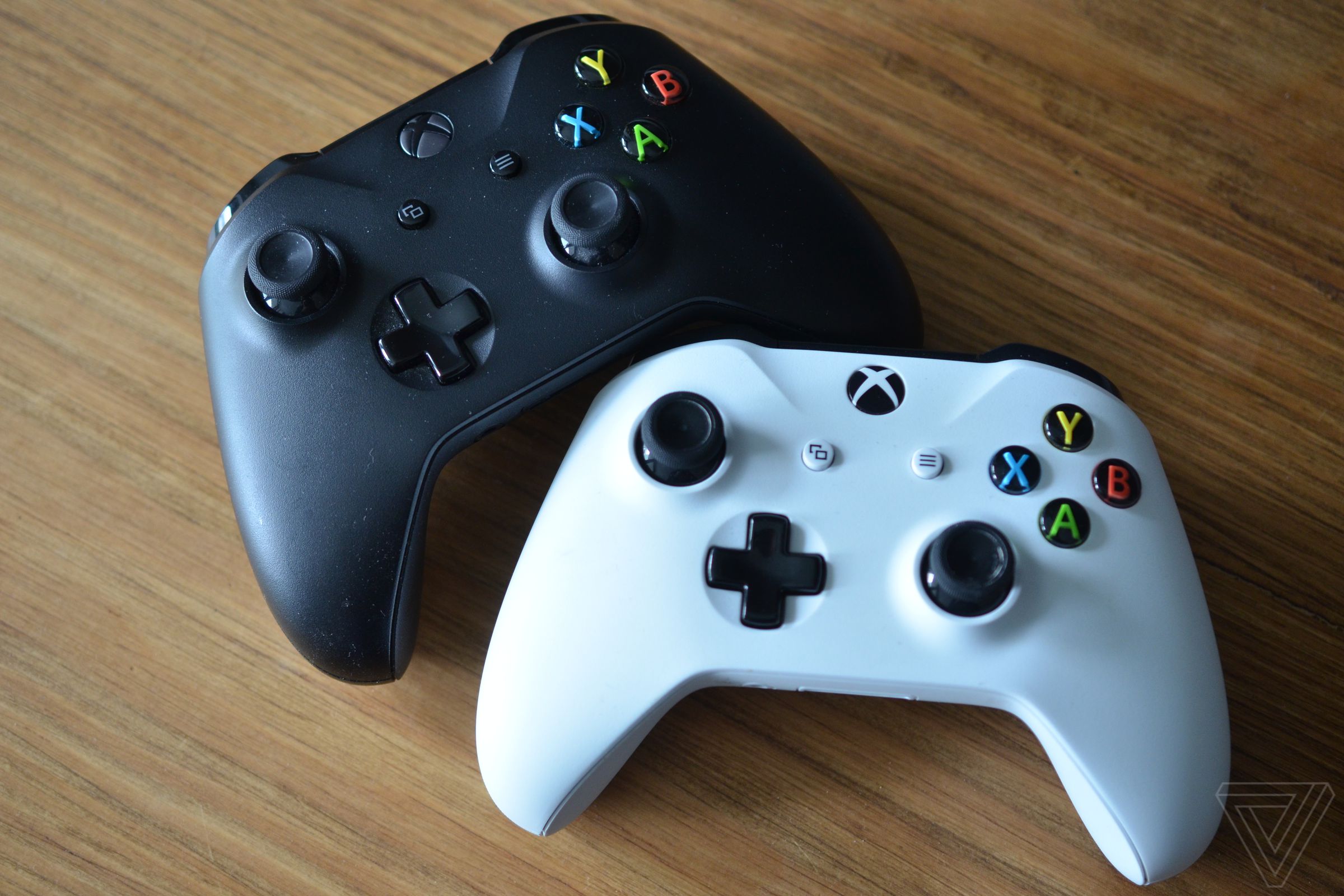 Existing Xbox One controllers.
