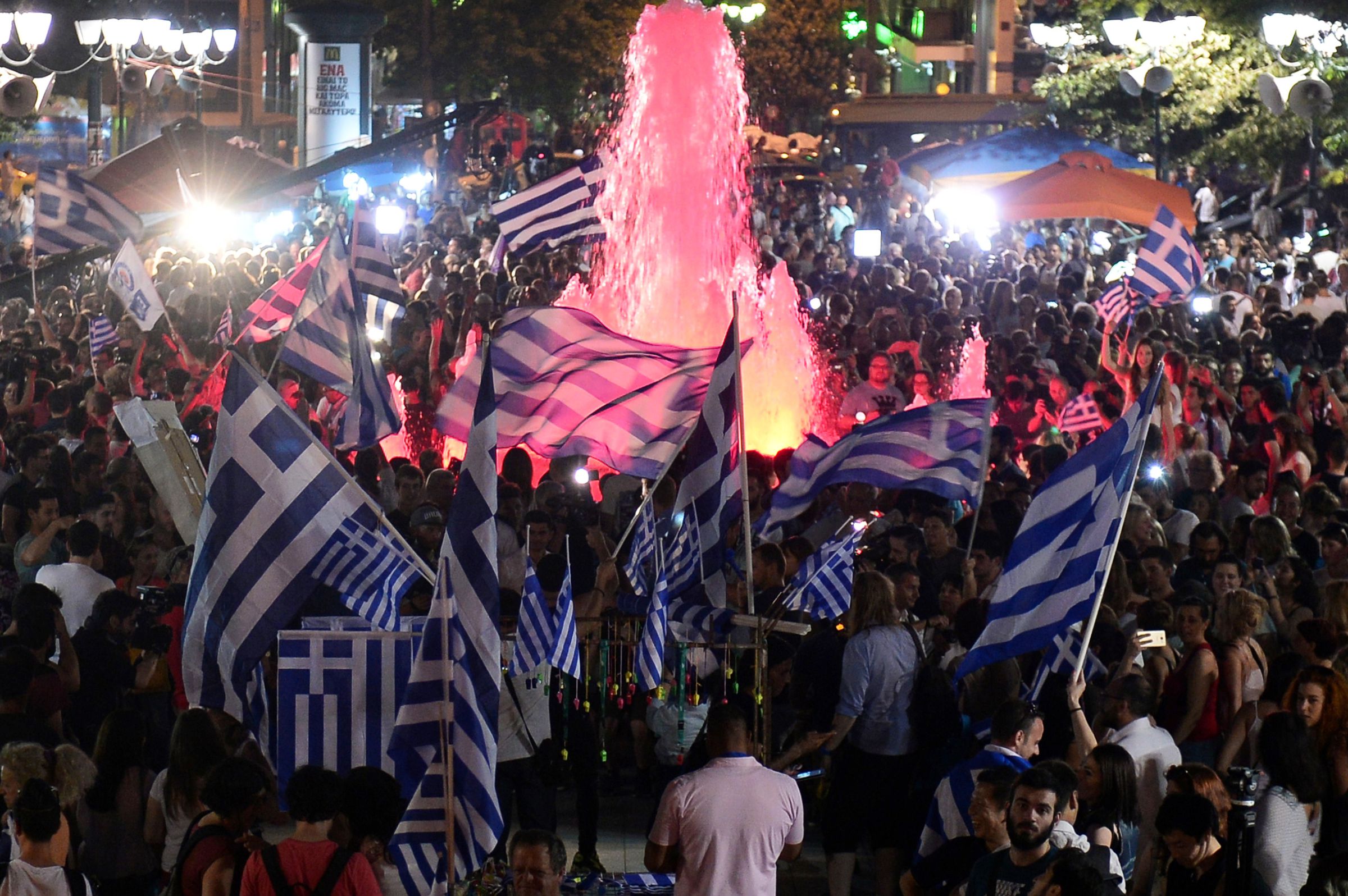 Greece parties after referendum decision on July 5
