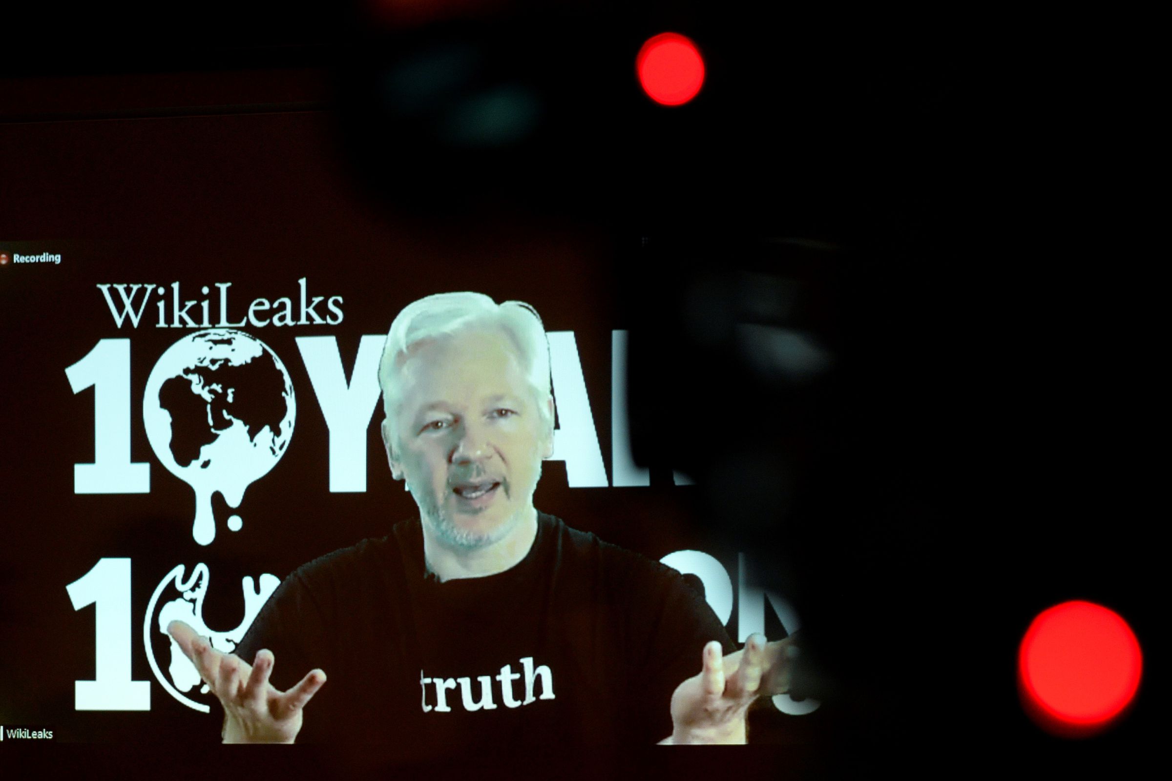 WikiLeaks founder Julian Assange...