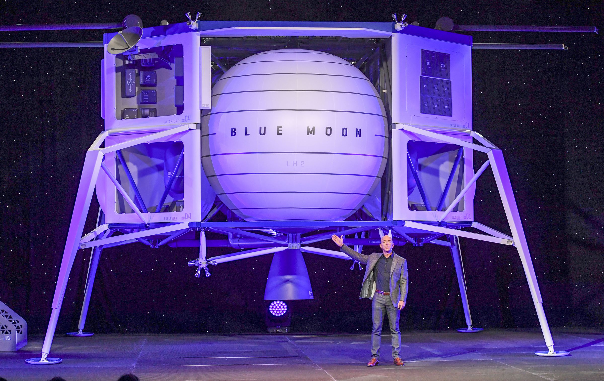 Blue Origin founder Jeff Bezos gives an update on their progress and share their vision of going to space to benefit Earth.