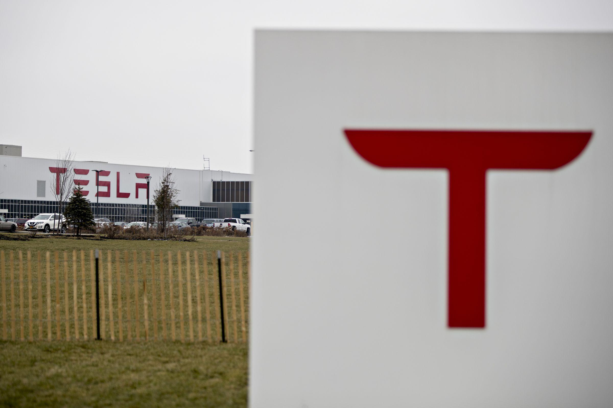 Tesla Inc.’s Solar Panel Factory As Workers Try To Unionize
