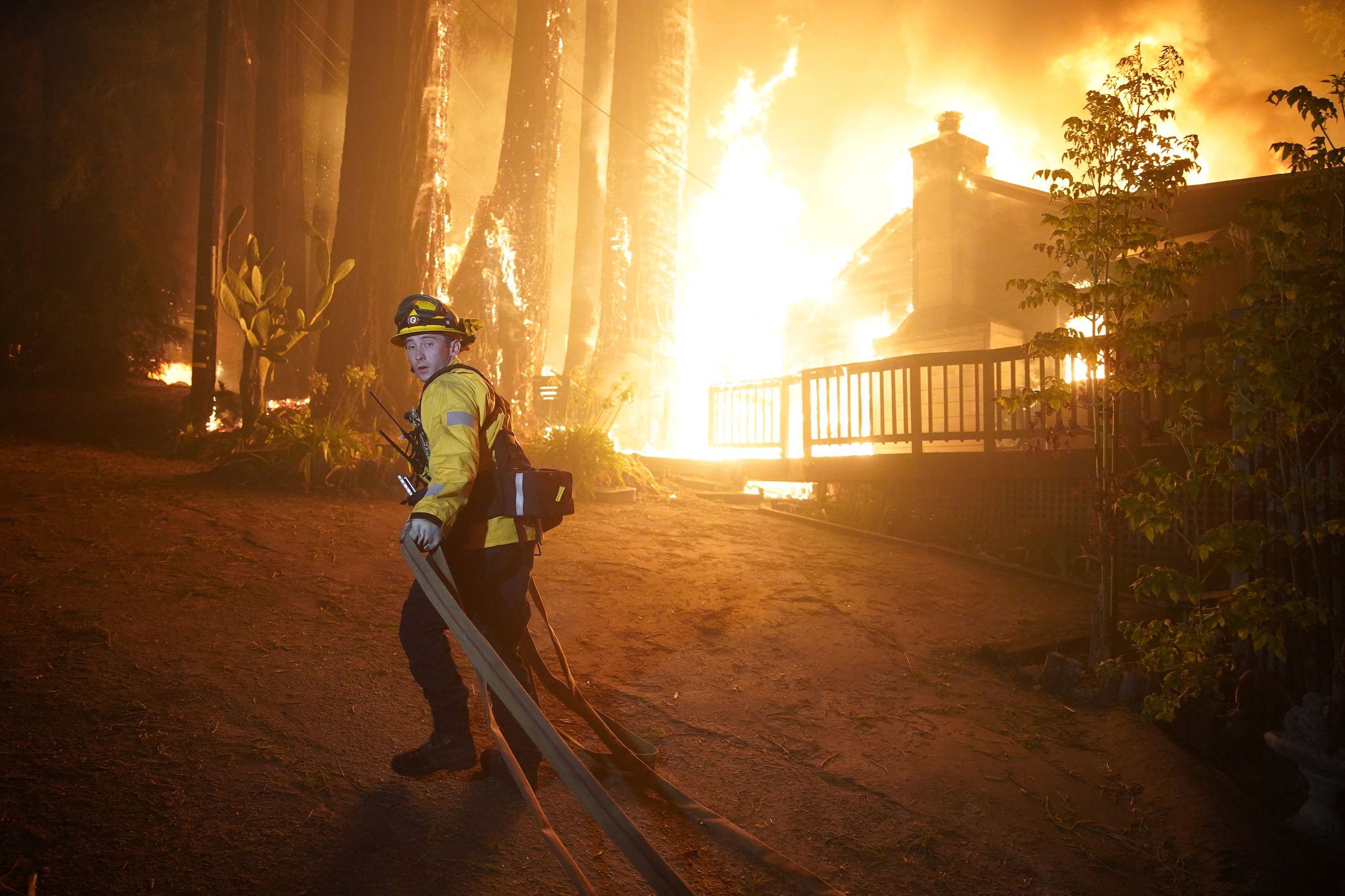 The US has been hit by one of its worst wildfire seasons in years. 