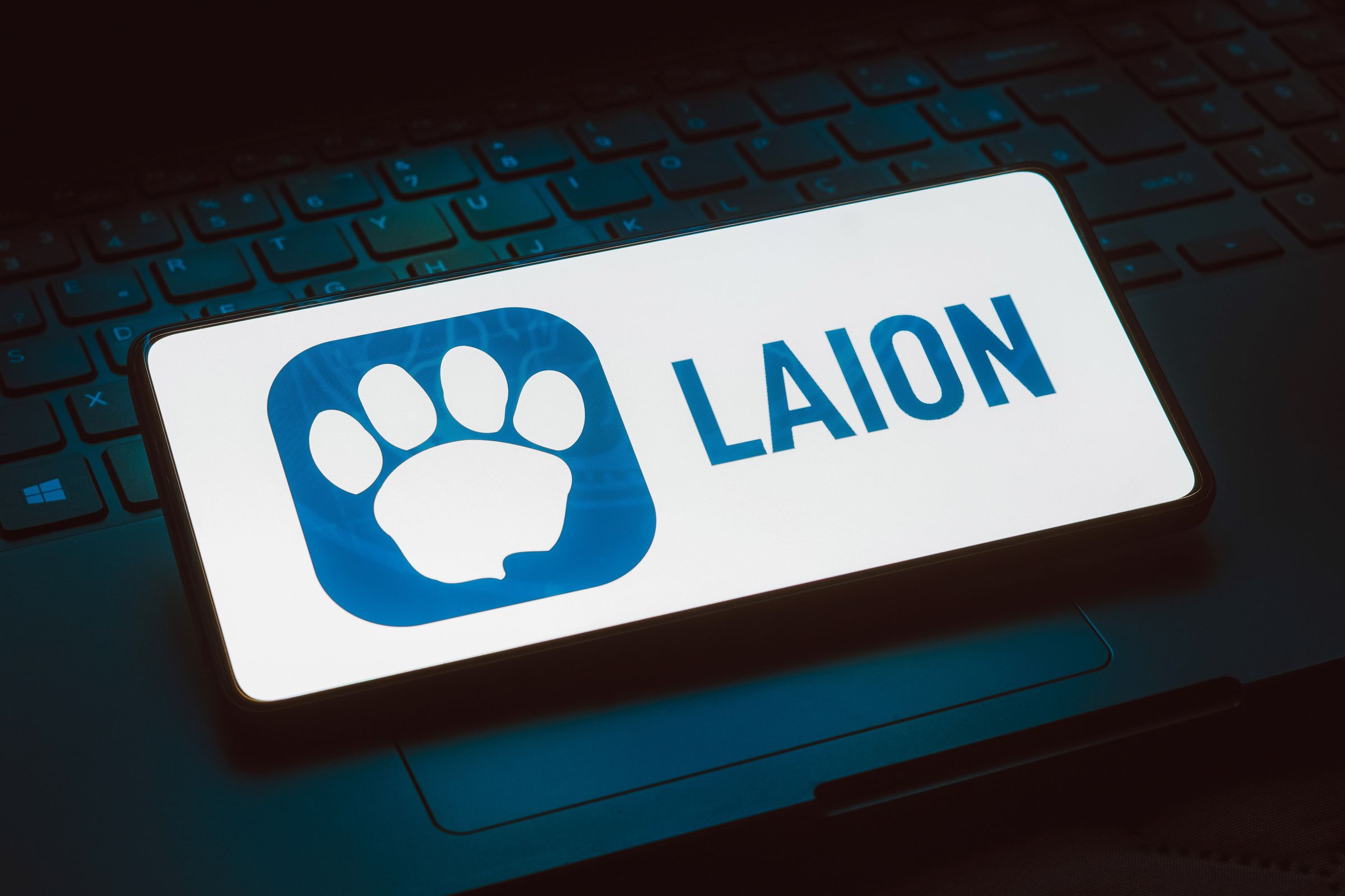 Logo of LAION, which created the LAION datasets