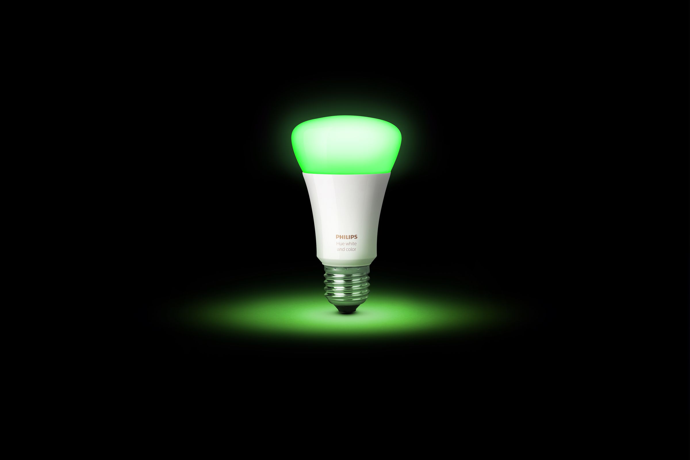 Philips Hue updated A19 bulb green