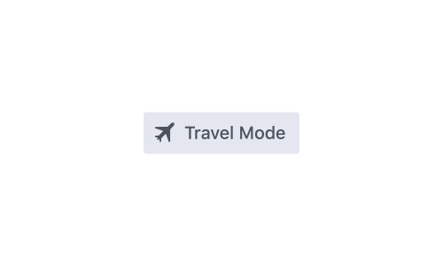 1Password Travel Mode gif