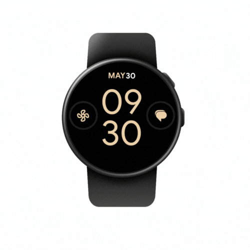 The Wear OS Google Home Favorites complication and tile.