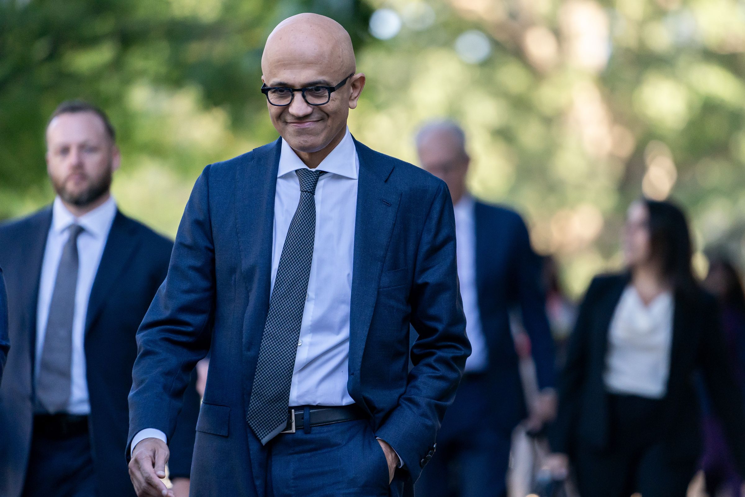 Satya Nadella appears in Justice Department Antitrust Trial Against Alphabet’s Google