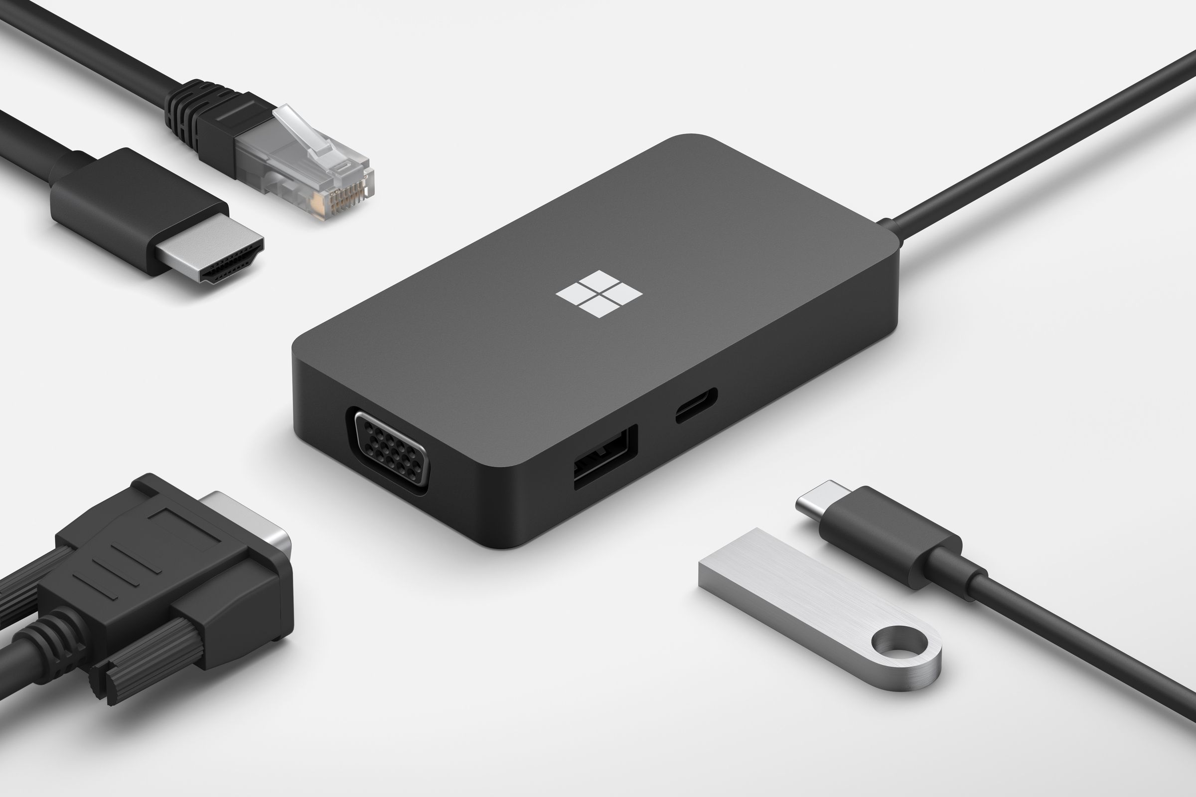 Microsoft’s new USB-C travel hub.